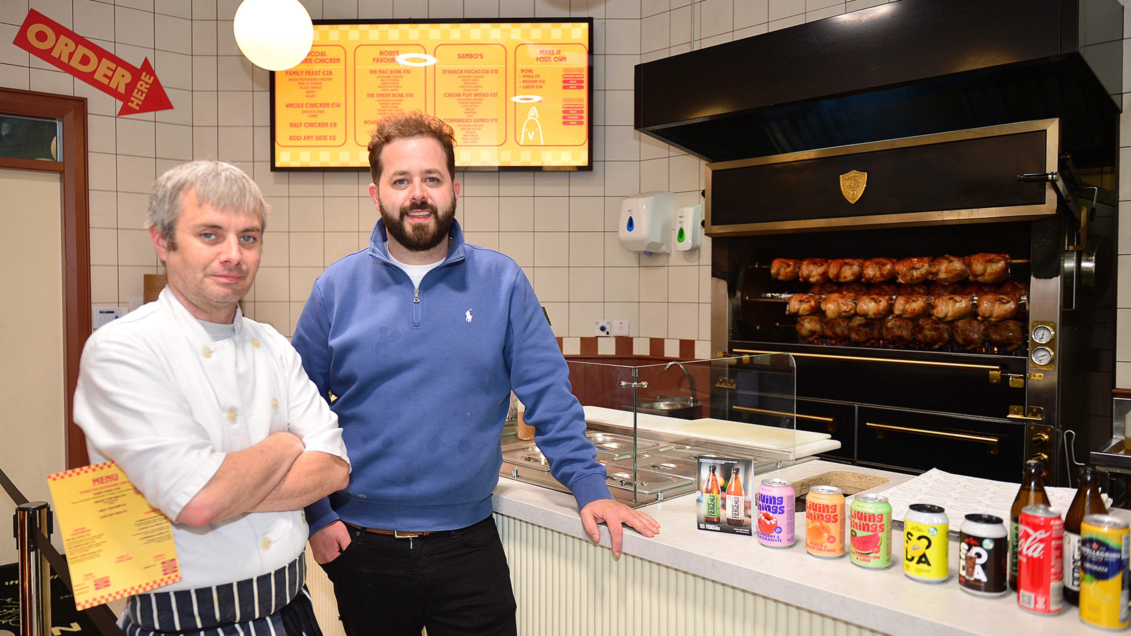 Dundalk’s foodie revolution: Chef Paul White opens Ireland’s first charcoal rotisserie restaurant at Chicken Shack