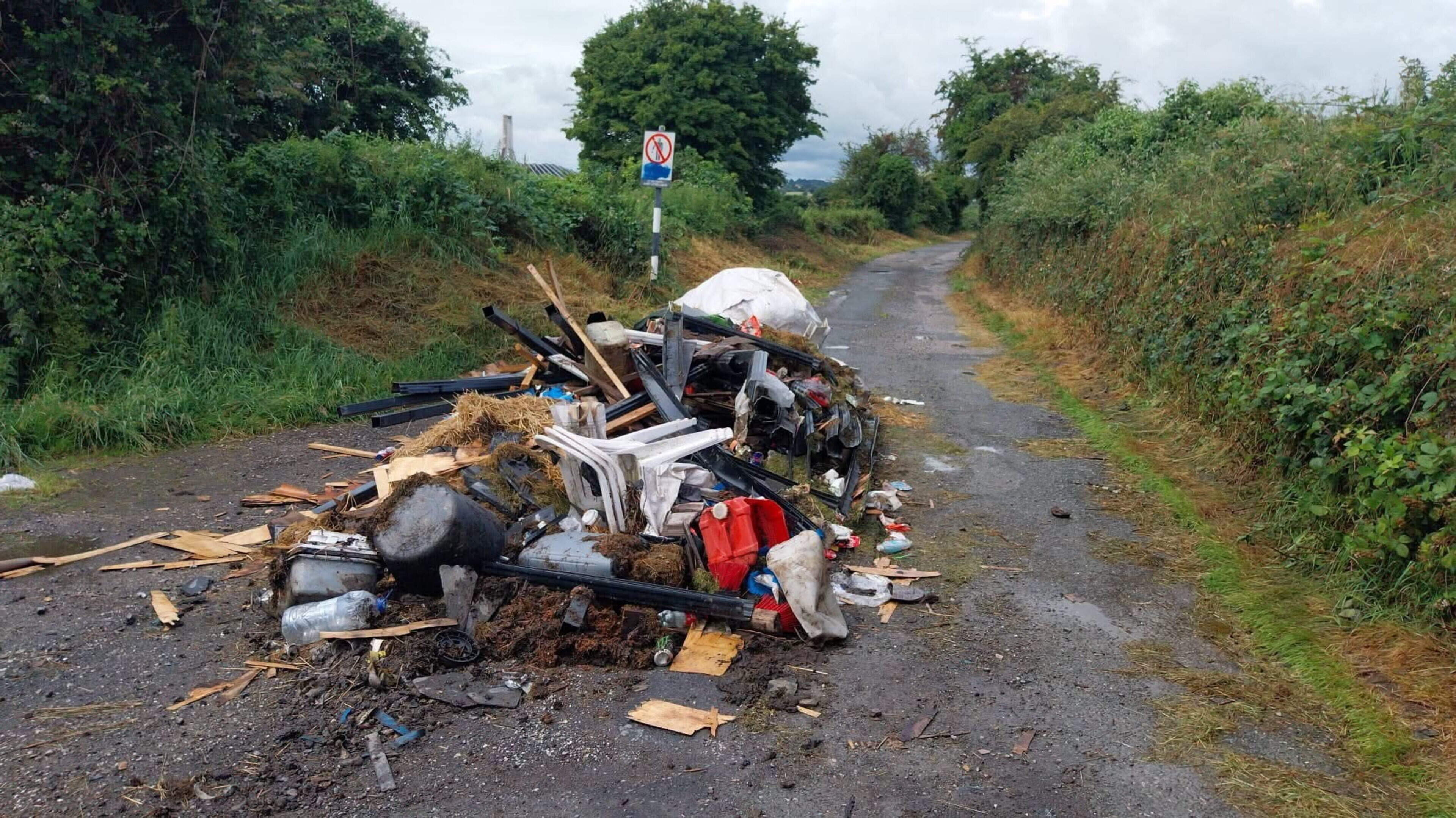 Fury over illegal dumping along Camino route