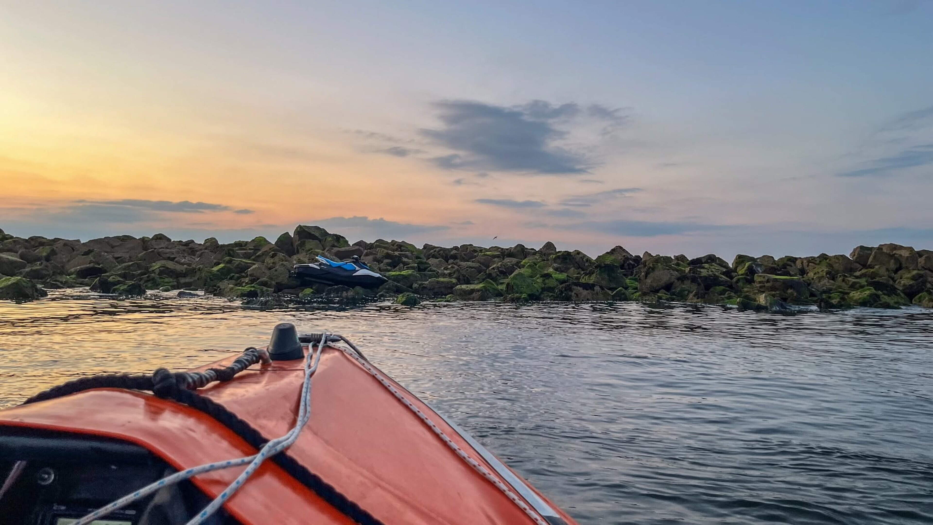 Drogheda Coast Guard rescues two jet ski users after incident at Boyne river mouth