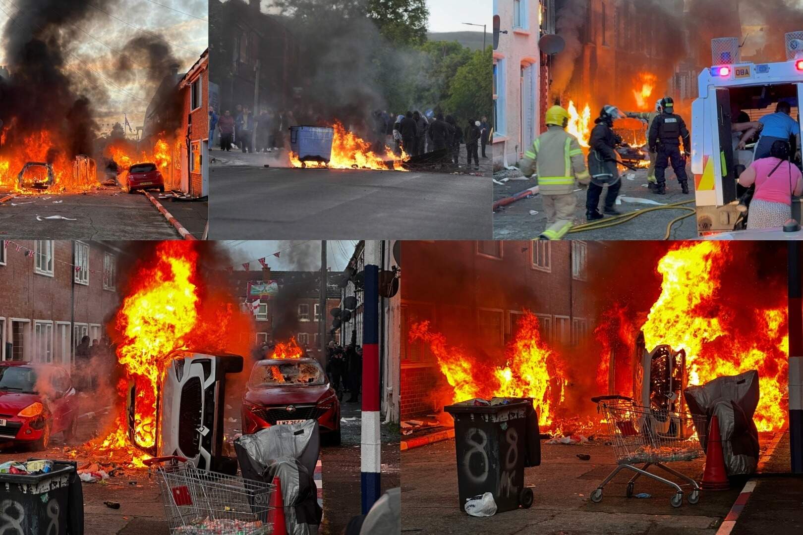 Belfast riots: Knife attack victim loses left eye as man (30) charged with attempted murder; victim's family say rioting 'not welcome' as unrest spreads to Glasgow | Irish Independent