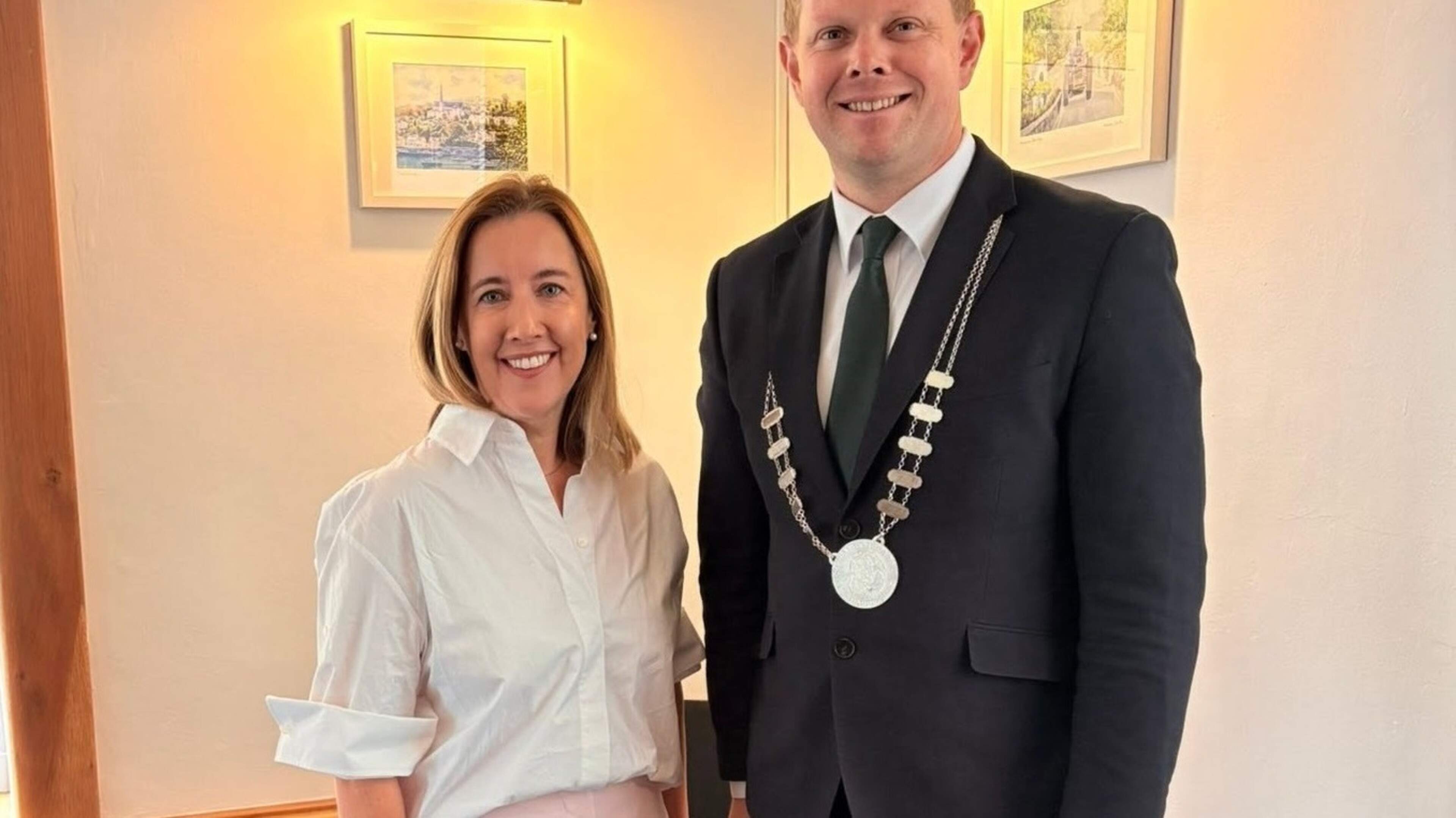 New chair of the Cork municipal district of Carrigaline says he is ‘honoured’ to take up the role