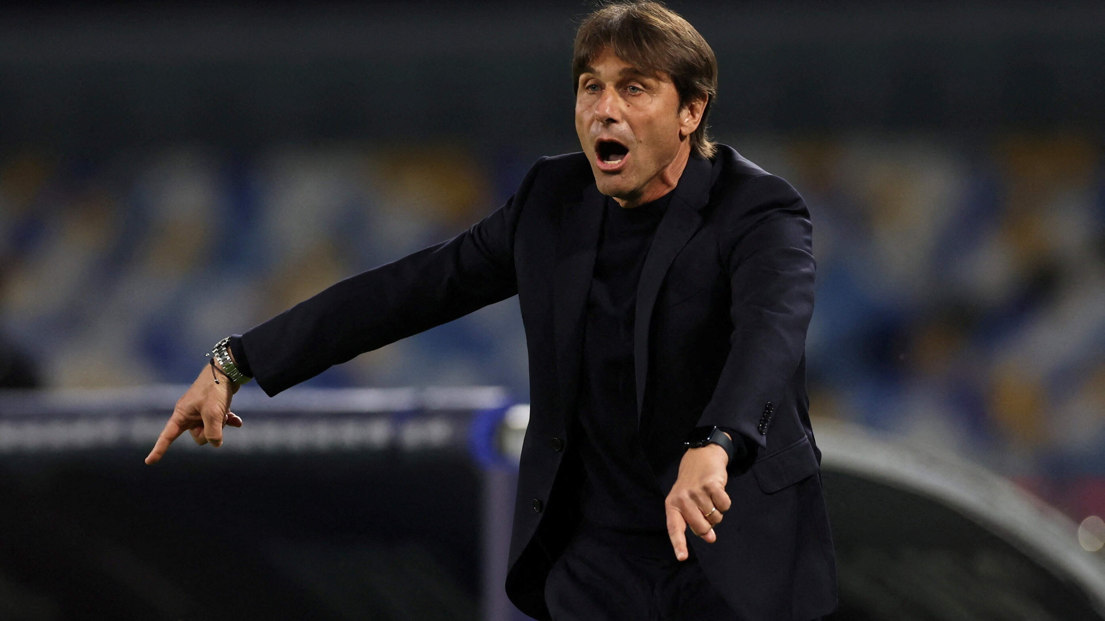 Antonio Conte’s Napoli exit confirmed in four-word statement after manager and president trade barbs