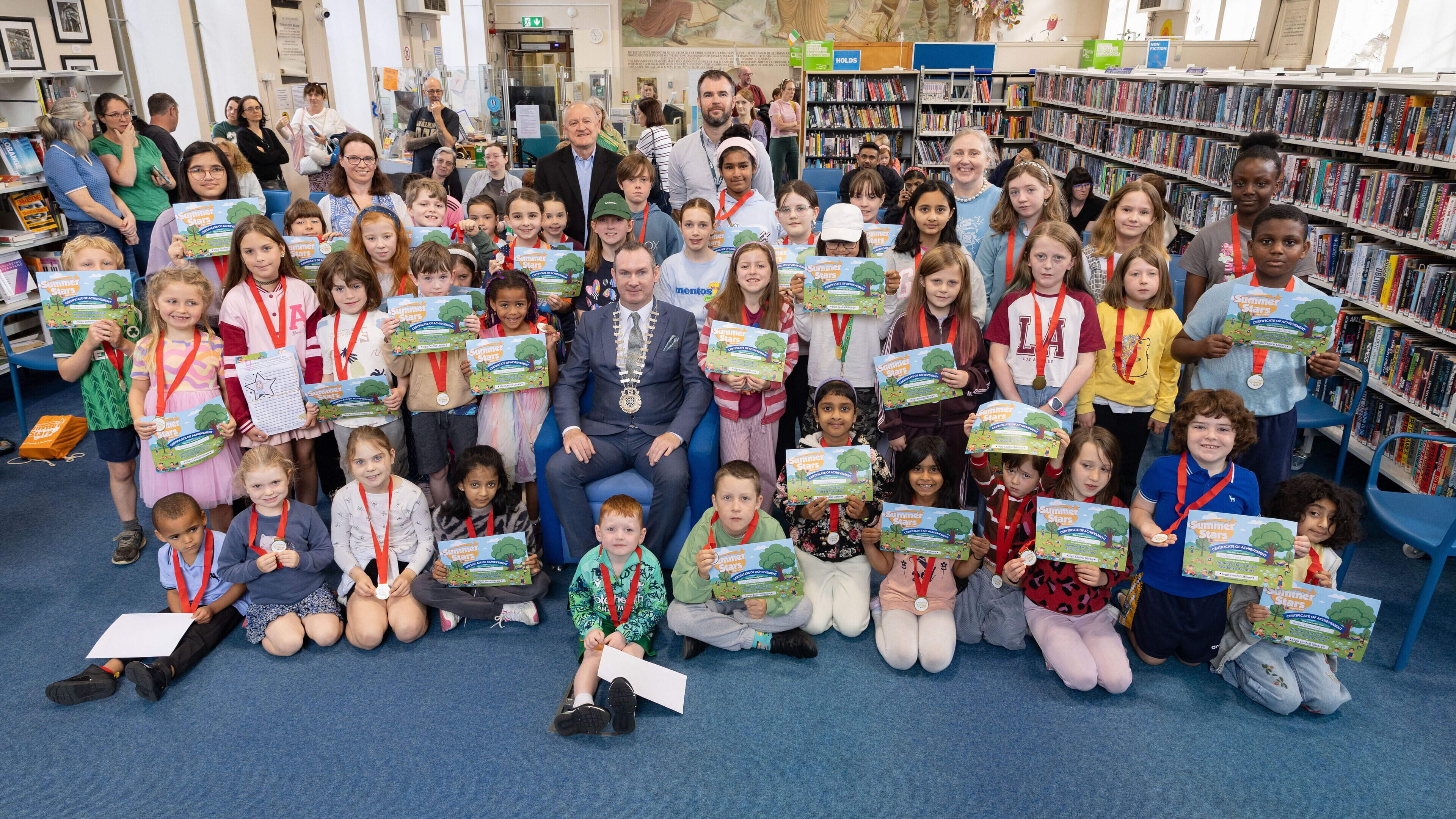 Summer Stars Challenge at Sligo library branches encourage young children to read