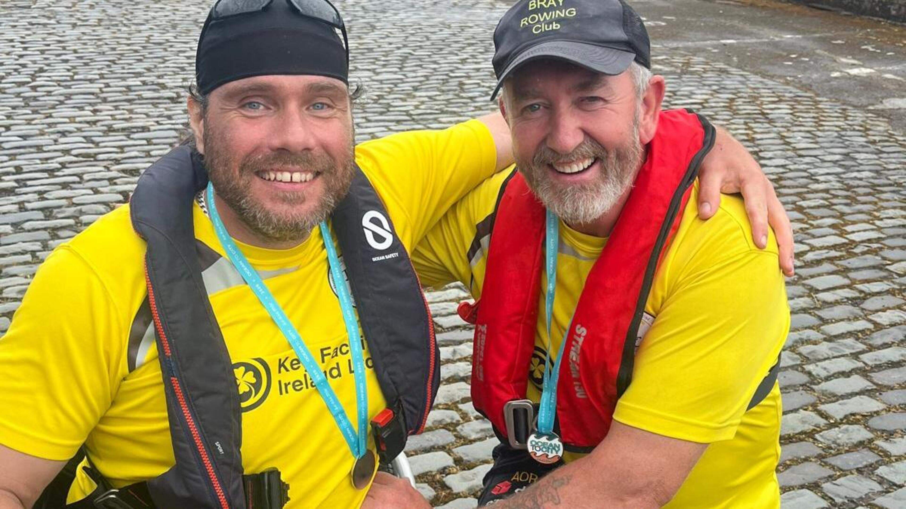 Wicklow pararower Keith Armstrong conquers fear to complete 13km Cork Harbour race in new adaptive boat