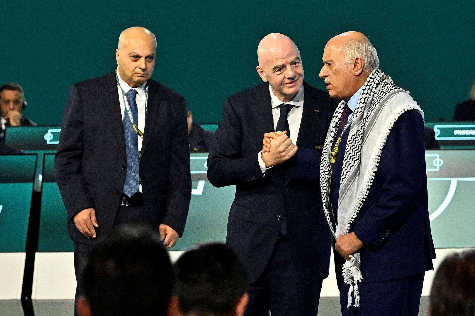 Watch: Fifa president Infantino’s attempt to secure Israel-Palestine ...