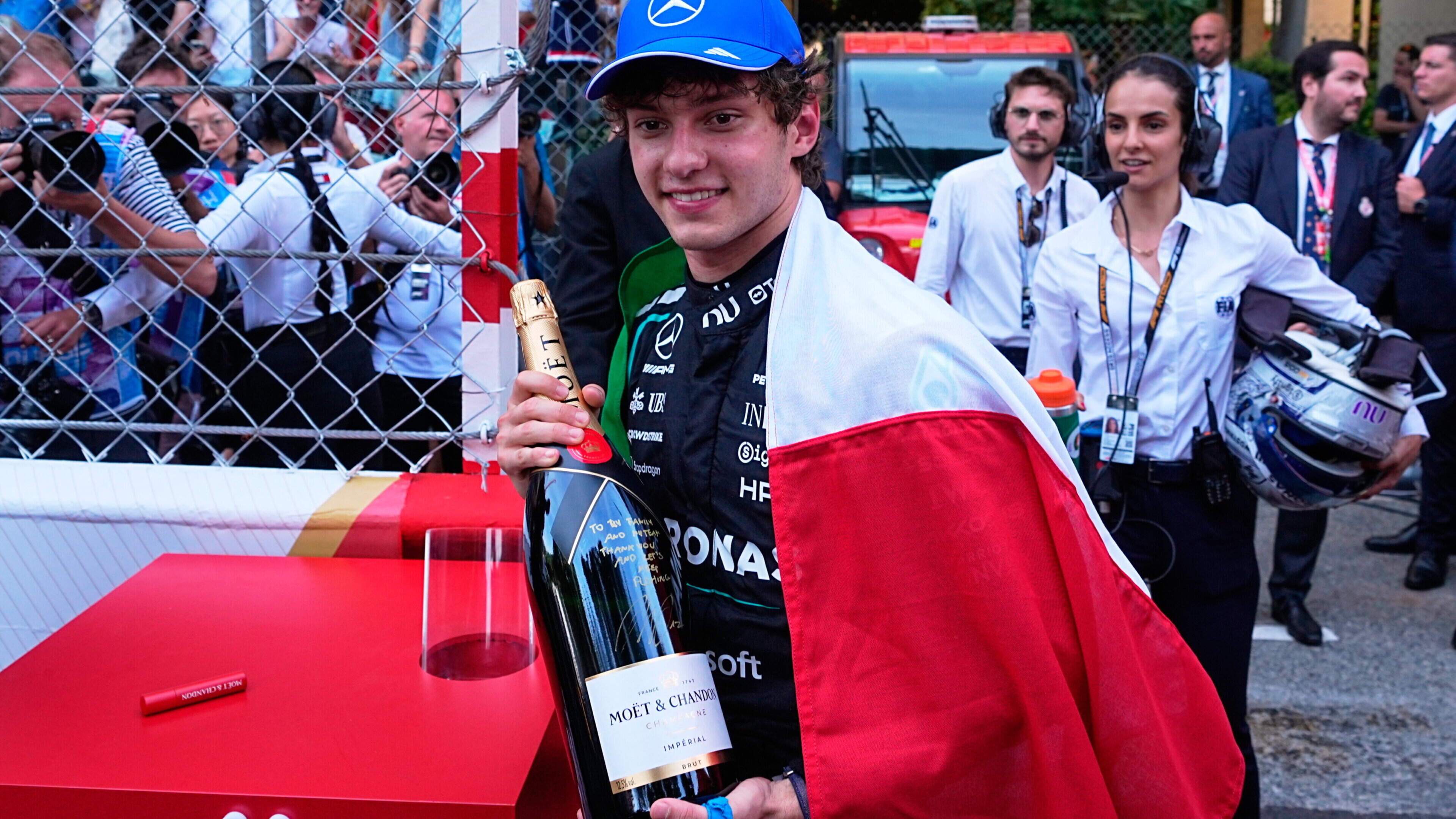 Kimi Antonelli becomes youngest winner of Monaco Grand Prix