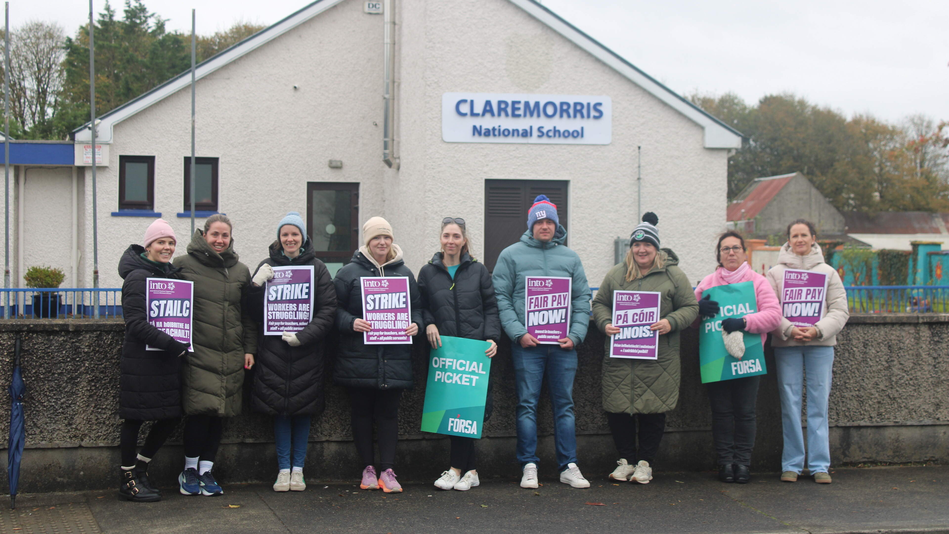 ‘Two or three times a week, I think about leaving again’ – Upheaval in Mayo as schools, courthouses and council offices shuttered by strikes