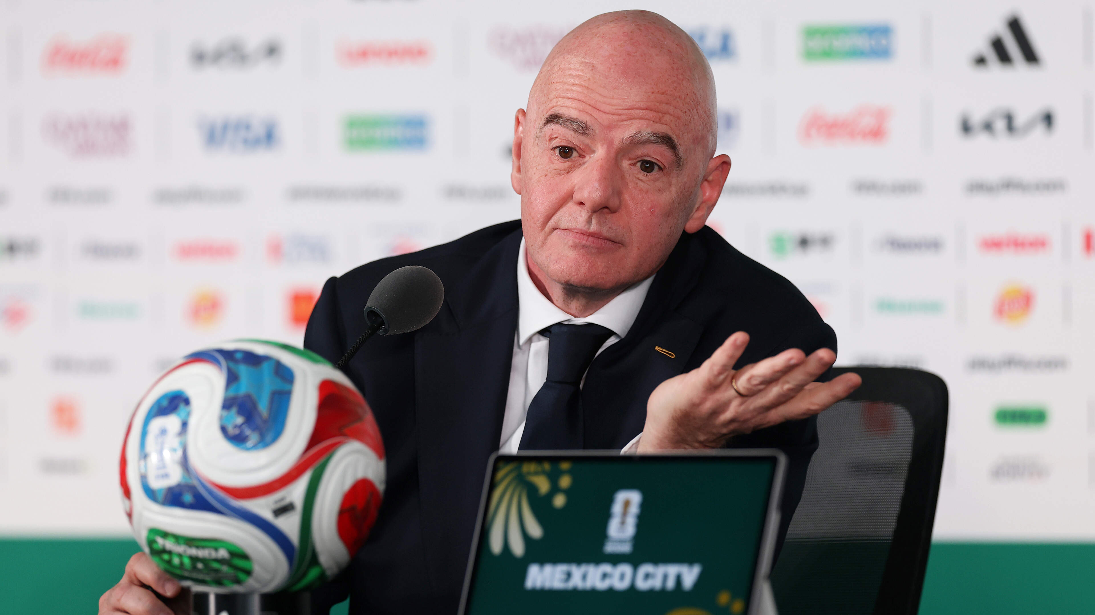 Private jets, police escorts and two games a day: Fifa boss Gianni Infantino’s World Cup