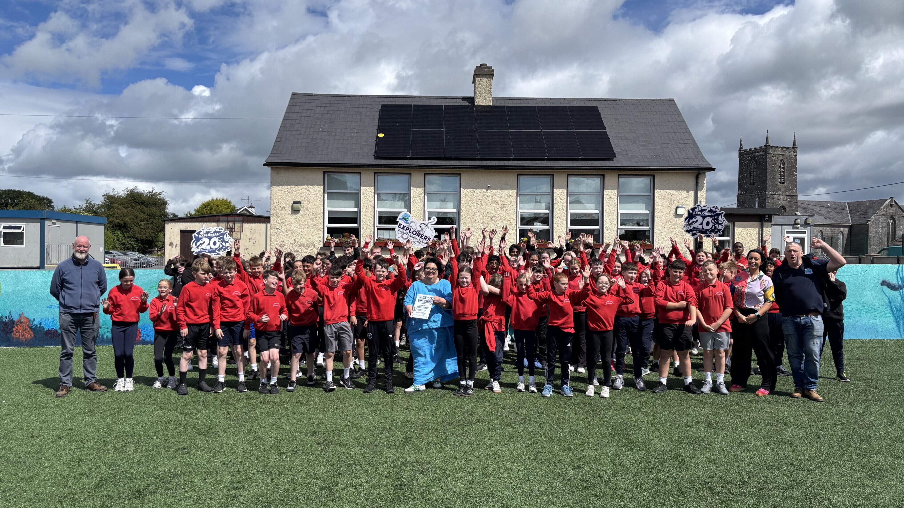 Sligo national school category winners at the Marine Institute’s Explorers Ocean Champions Awards  