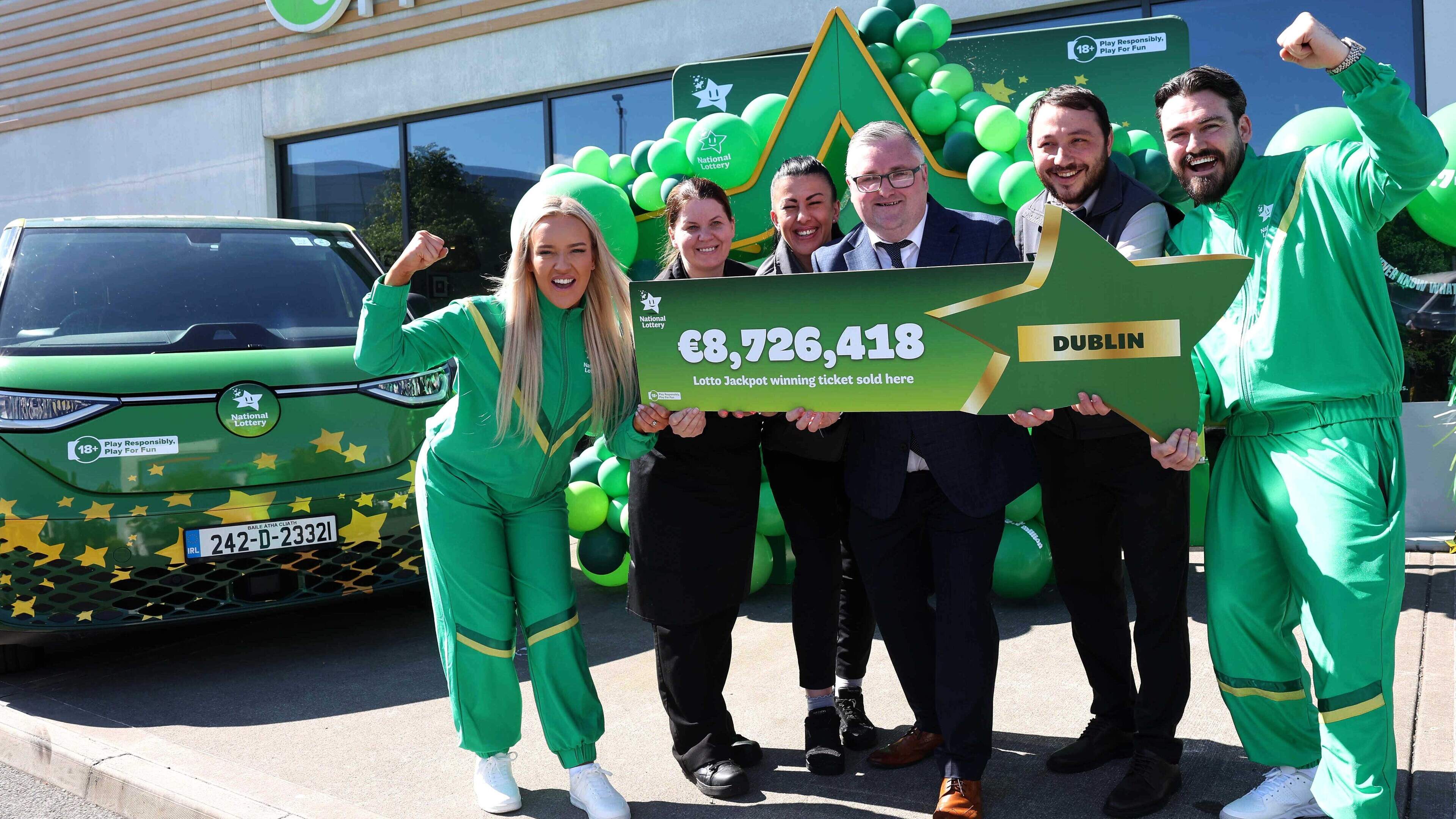 ‘I’m looking forward to buying a home’ - Dubliner wins €8.7m Lotto jackpot 