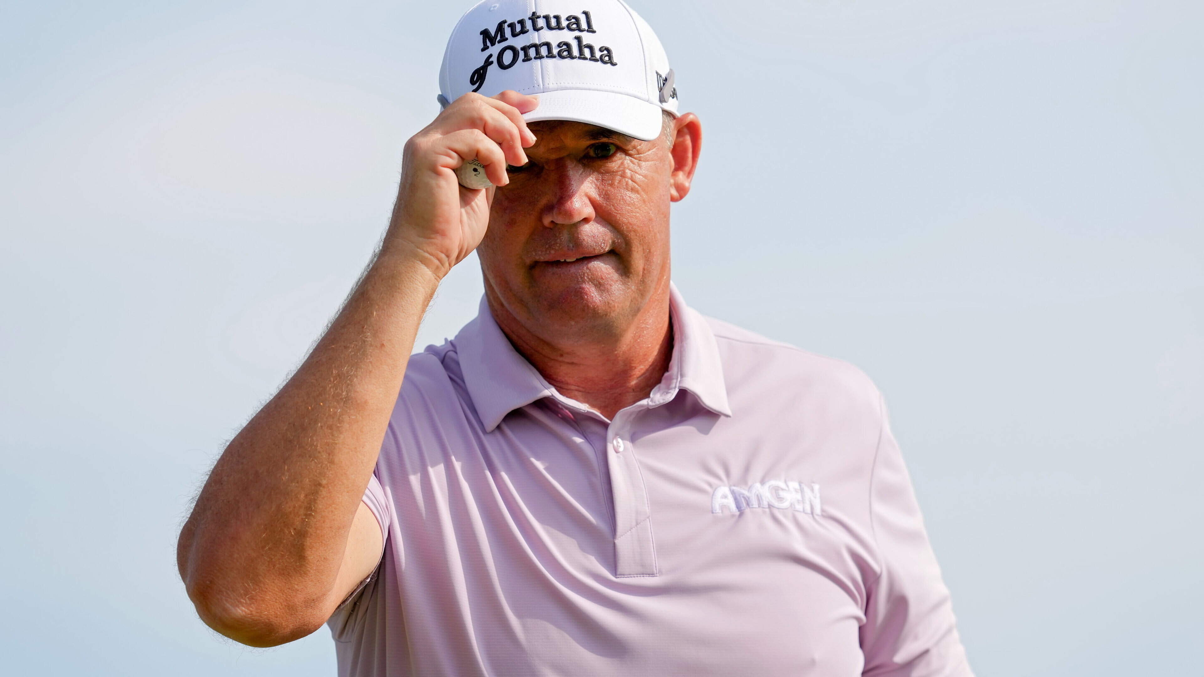Pádraig Harrington keeps hopes of third US Senior Open triumph alive in Ohio