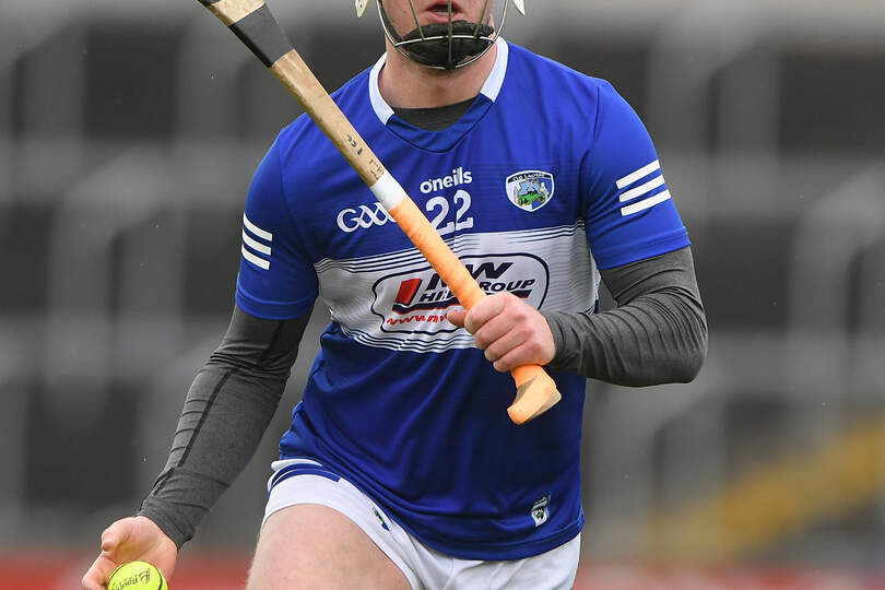 20 March 2022; Ciaran Comerford of Laois during the Allianz Hurling League Division 1 Group B match between Laois and Dublin at MW Hire O'Moore Park in Portlaoise, Laois. Photo by Matt Browne/Sportsfile
