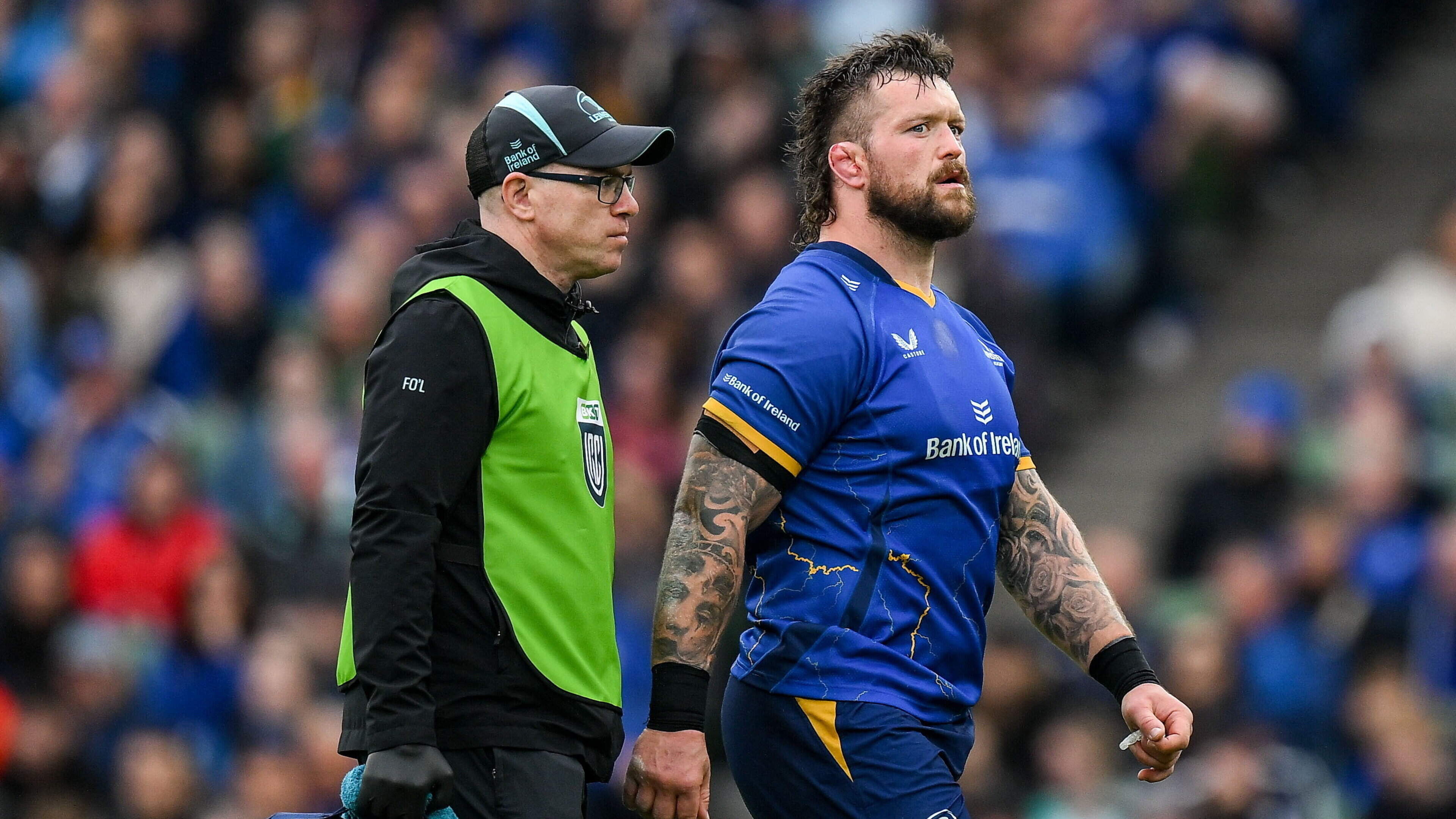 ‘We’ll see how bad that is’ – Leinster sweating over fitness of Andrew Porter ahead of URC final against the Bulls