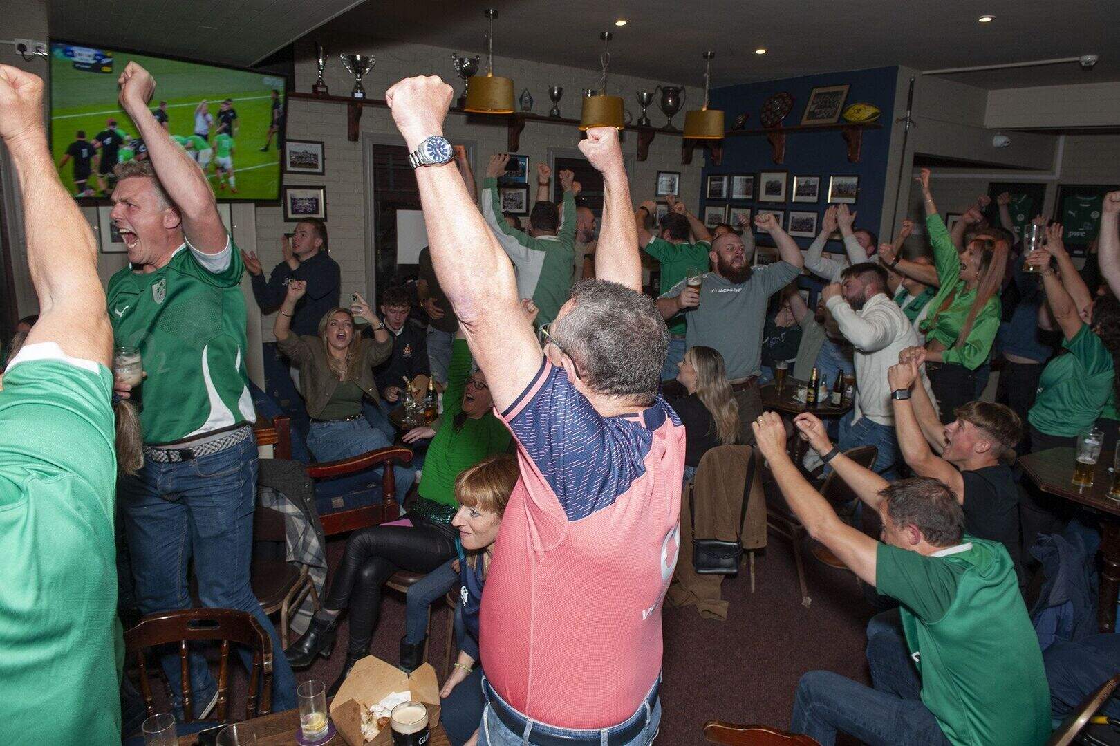 Photos capture Gorey Rugby Club putting on a show for the World Cup ...