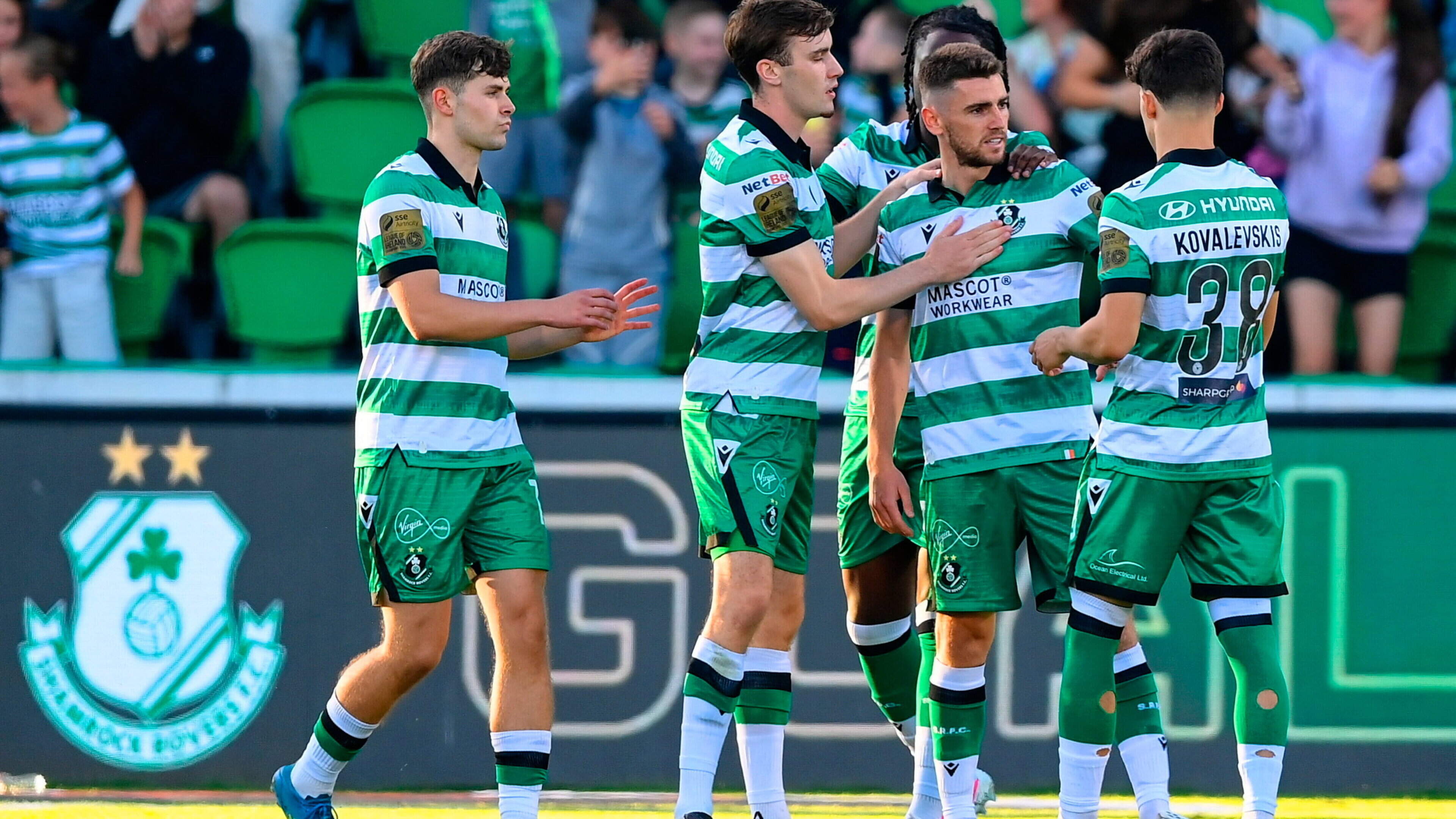 Shamrock Rovers go 10 clear following victory over Dundalk in feisty Tallaght clash