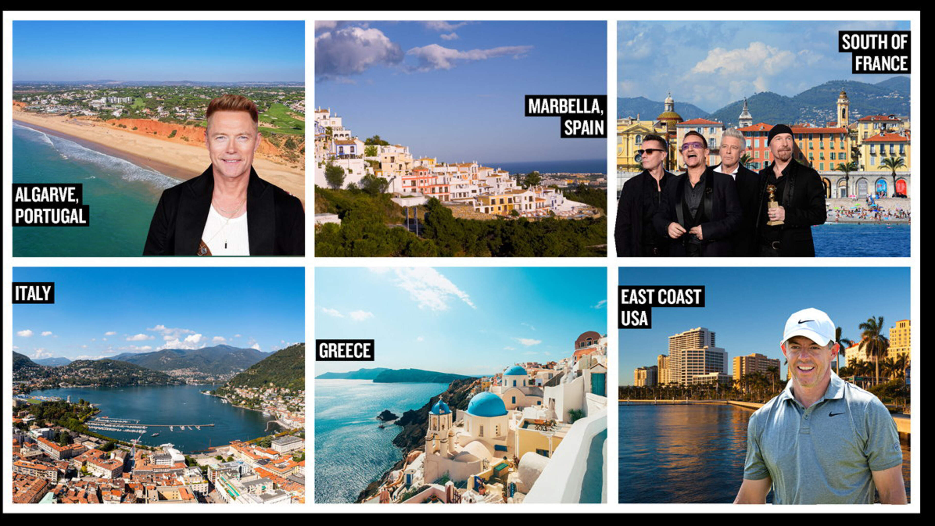 Revealed: top spots for Irish millionaires buying property overseas