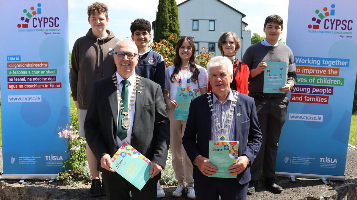 Sligo Leitrim CYPSC launch research report highlighting youth mental health needs