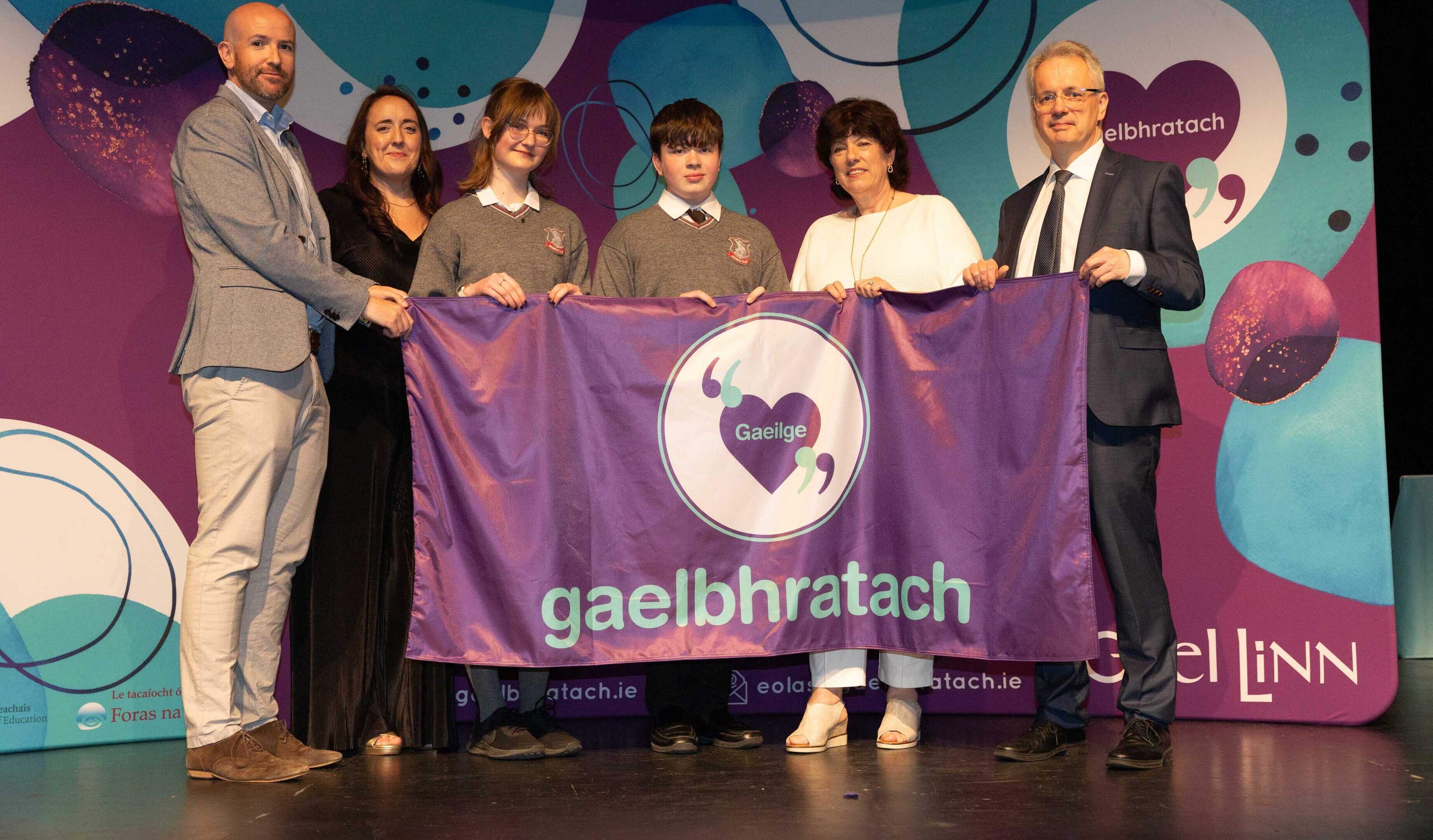 Students from four Wicklow schools pick up prestigious Irish language awards