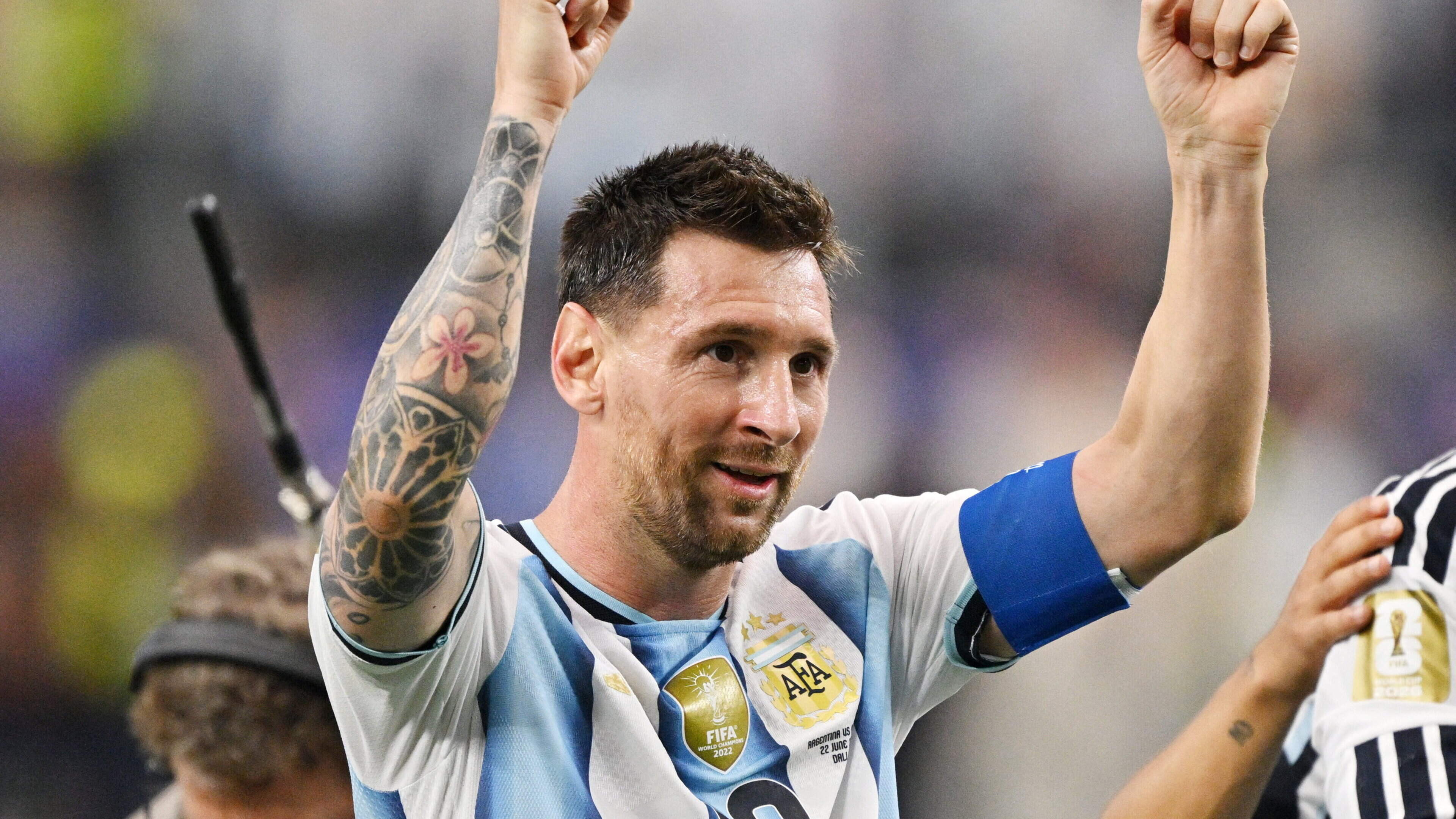 Lionel Messi becomes all-time World Cup record scorer with brace against Austria