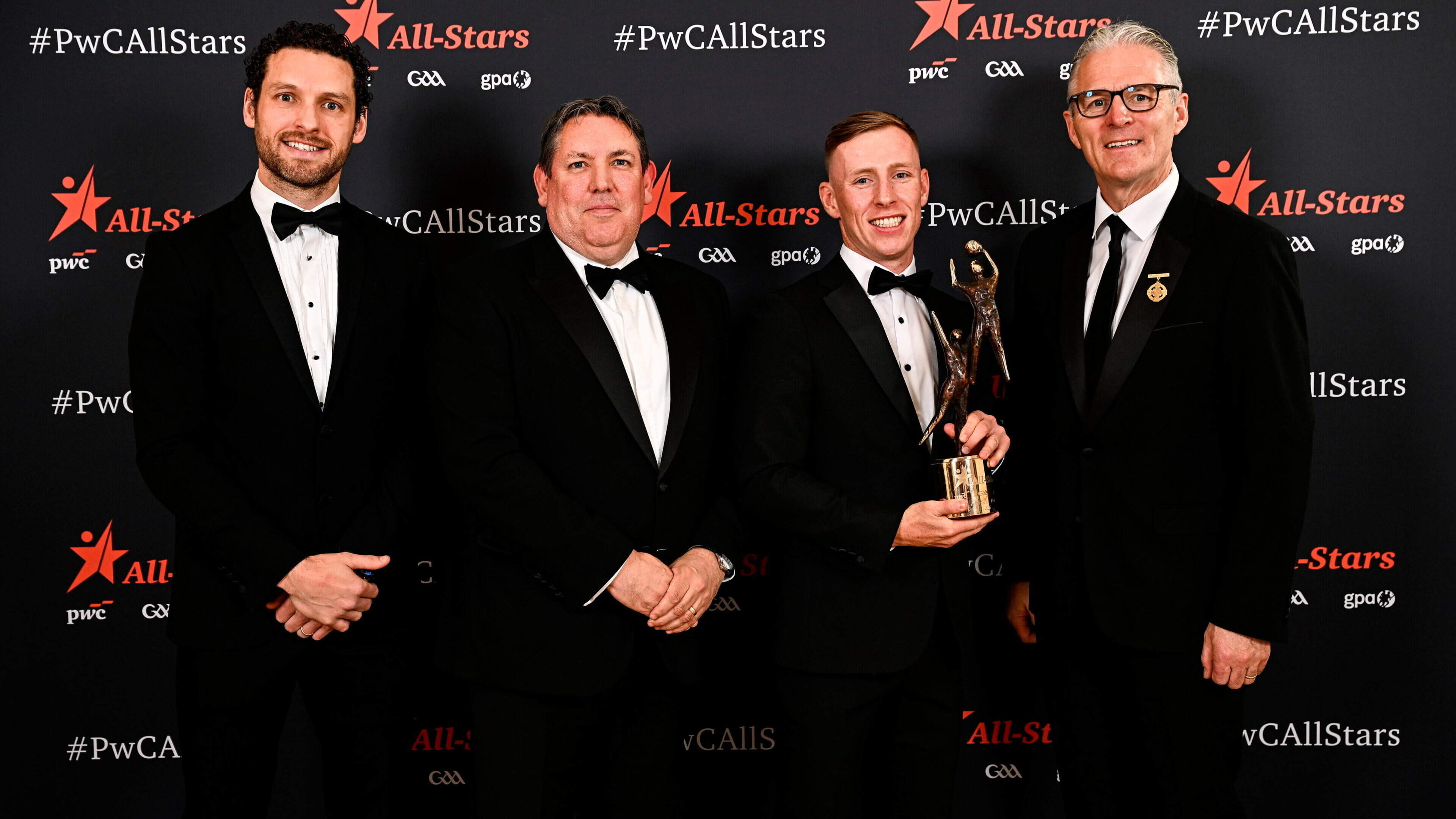 Ryan O’Donoghue and Gearóid Hegarty win Player of the Year awards at PwC All-Stars