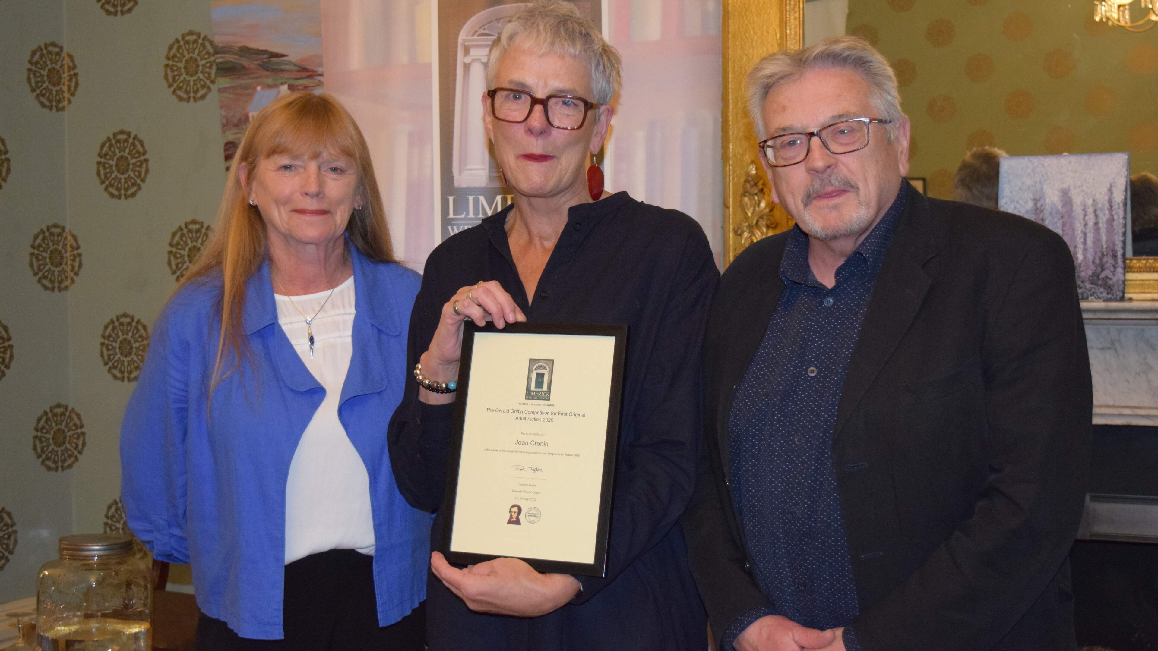Cork-based Kerry native wins prestigious Limerick writers’ award