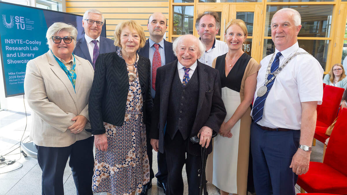 SETU bestows special award on former President of Ireland Michael D Higgins