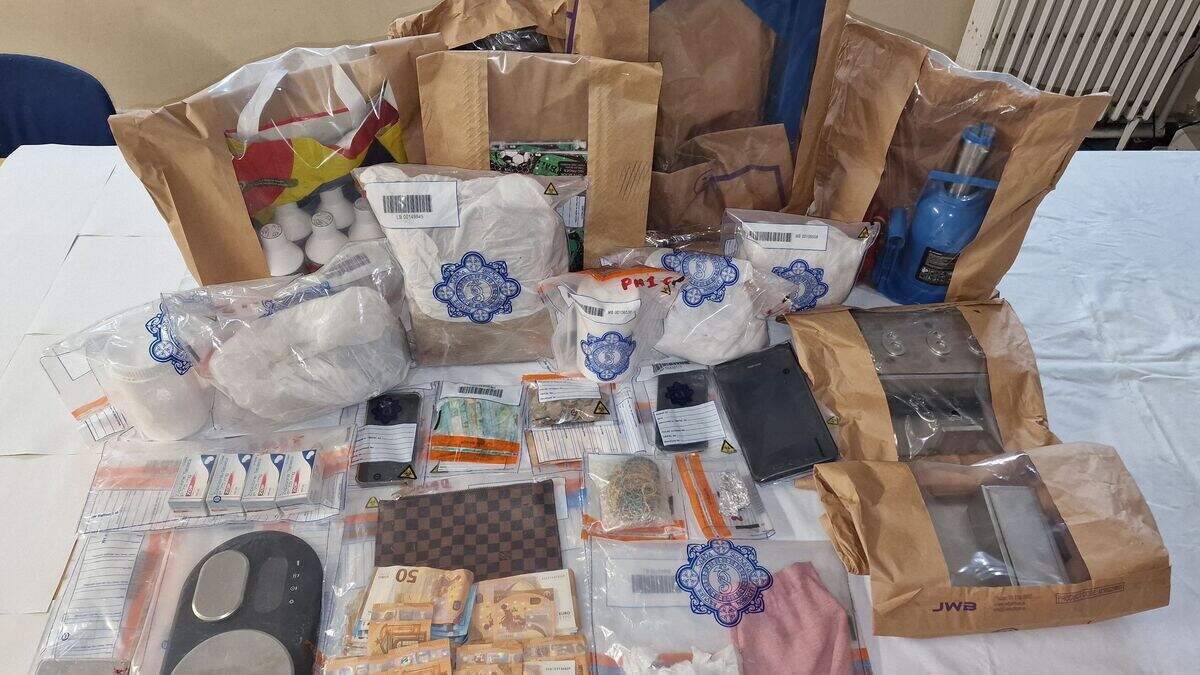 Two men arrested after drugs worth 1.3 million euro seized in Dublin ...