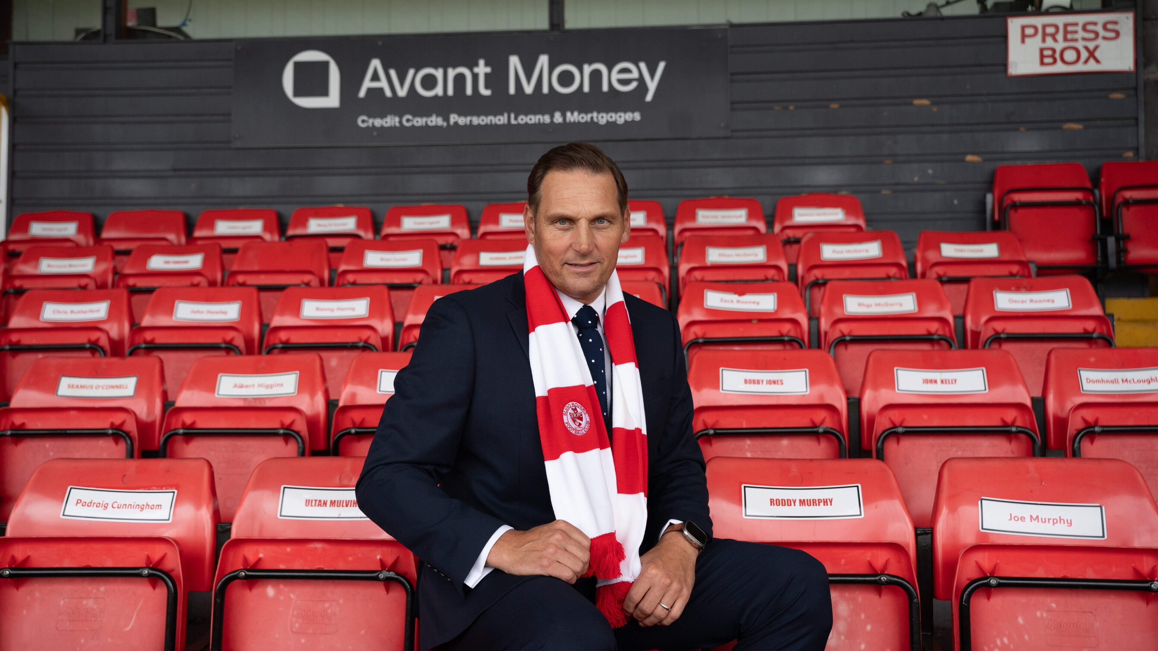 Sligo Rovers appoint former Birmingham and West Brom defender Darren Purse as new manager following John Russell’s departure