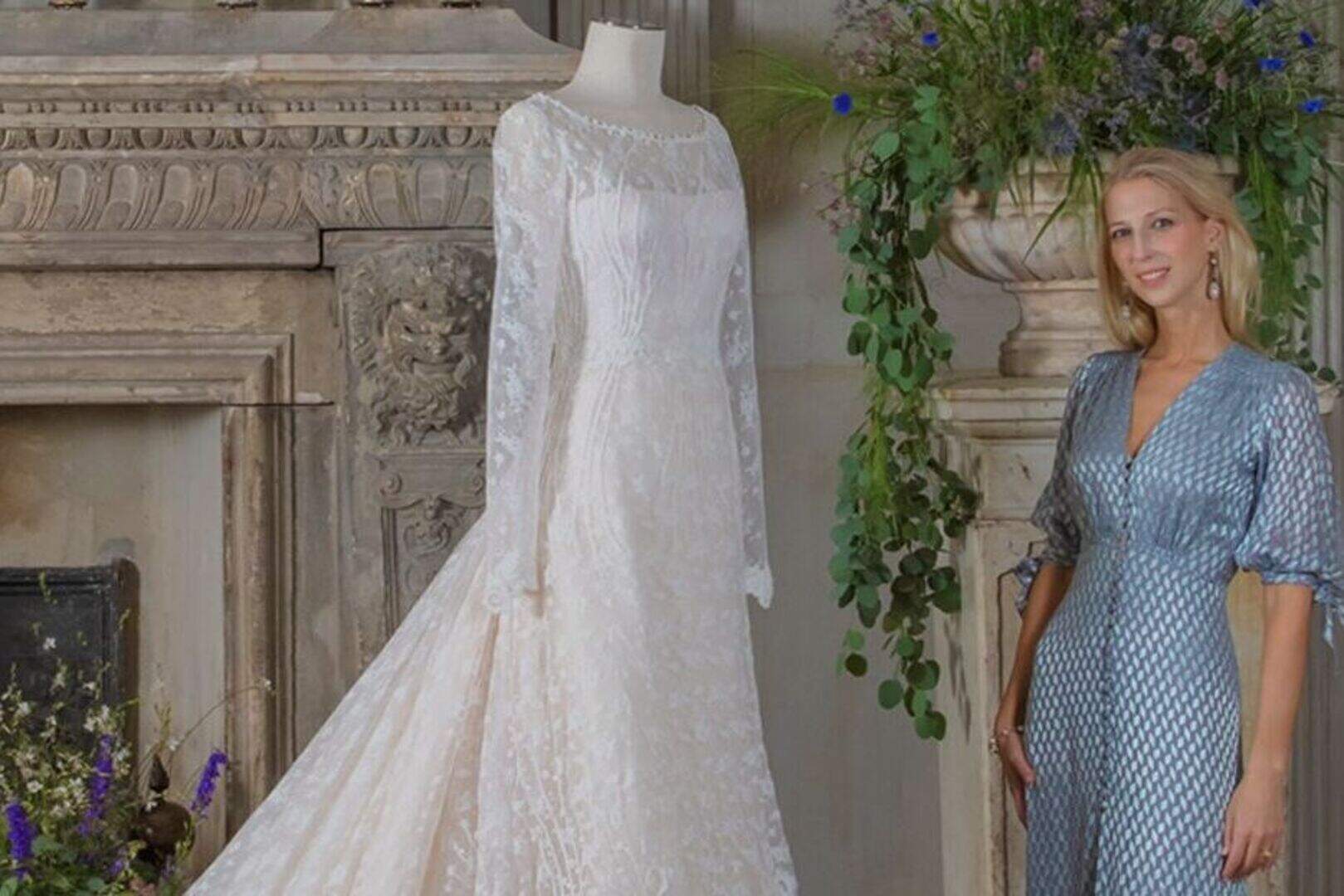 lady gabriella windsor wedding dress NEW