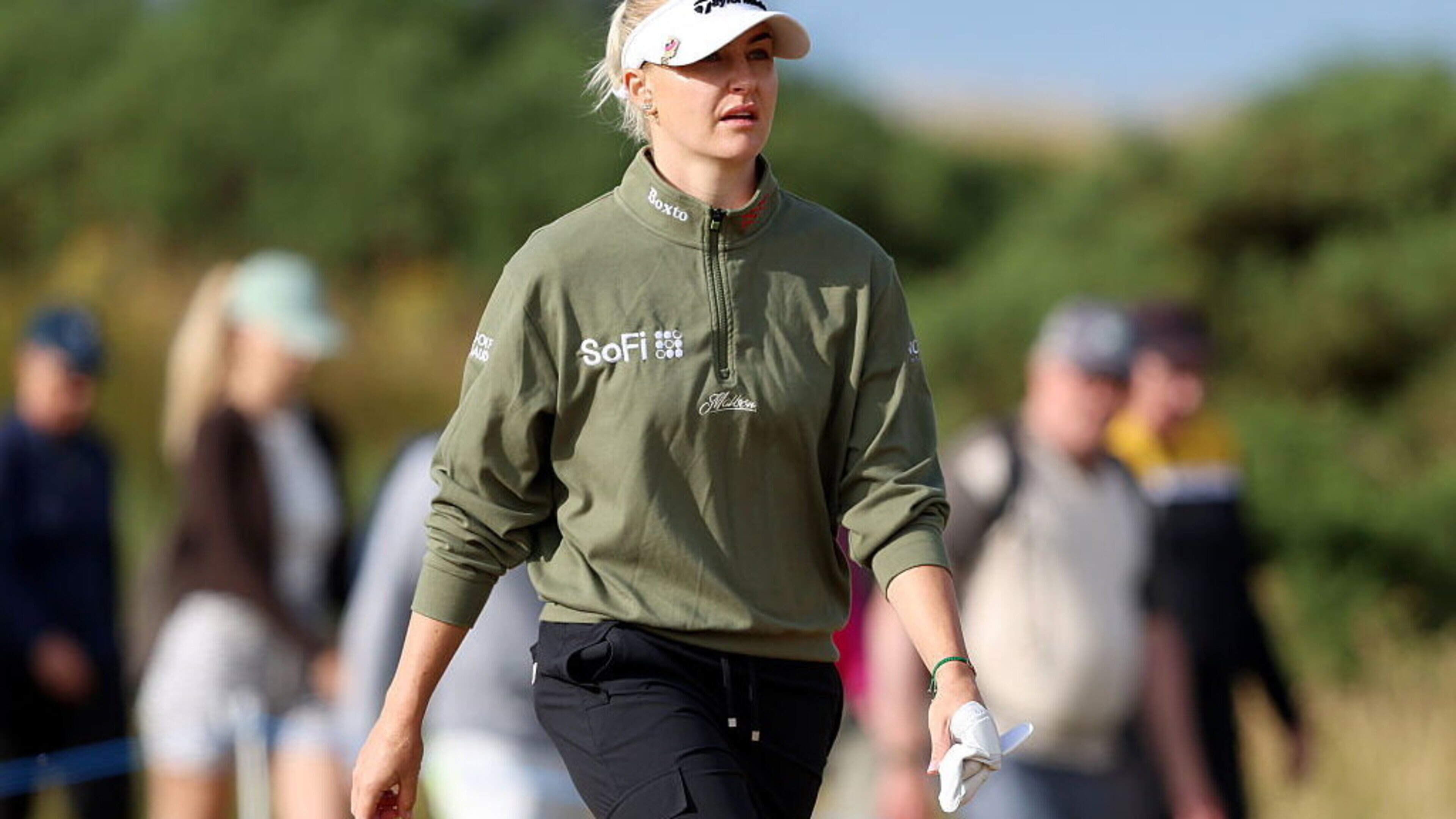 Watch: Charley Hull putts herself in bother as birdie chance turns into quadruple-bogey at Scottish Open