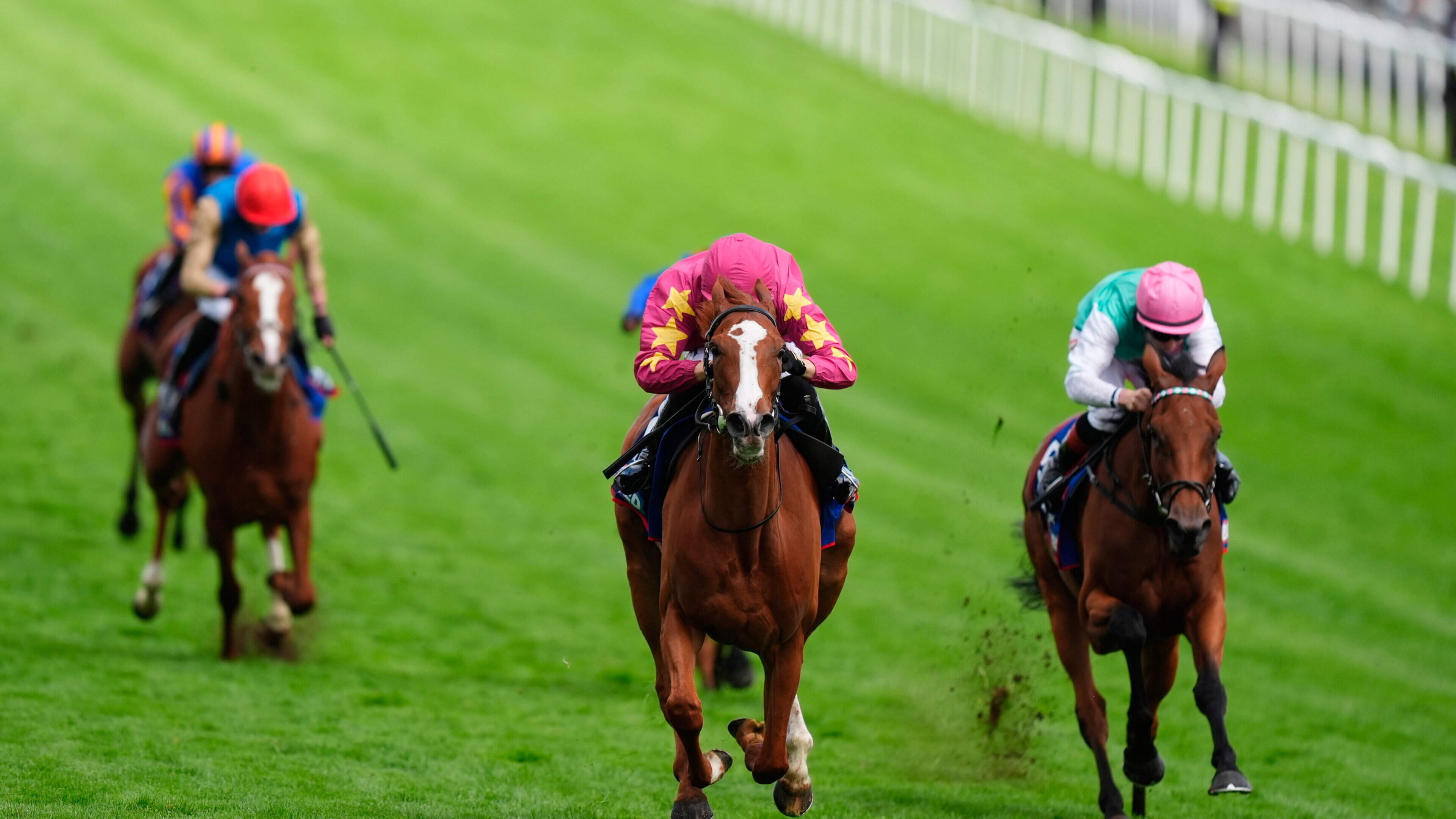 Joseph O’Brien: Epsom Oaks heroine Thundering On still in mix for Pretty Polly Stakes at the Curragh