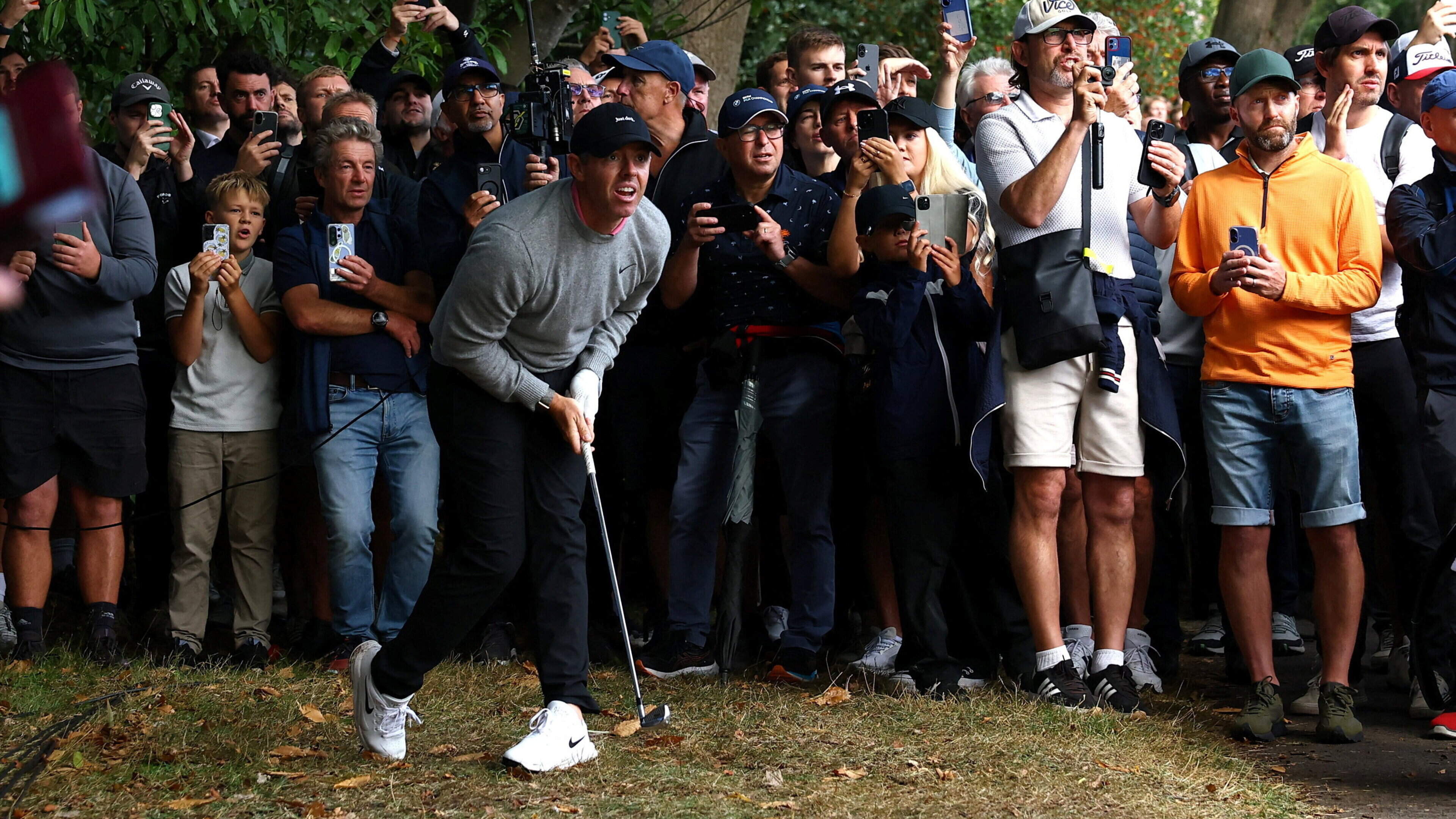 Rory McIlroy falters after strong start to BMW PGA Championship at Wentworth