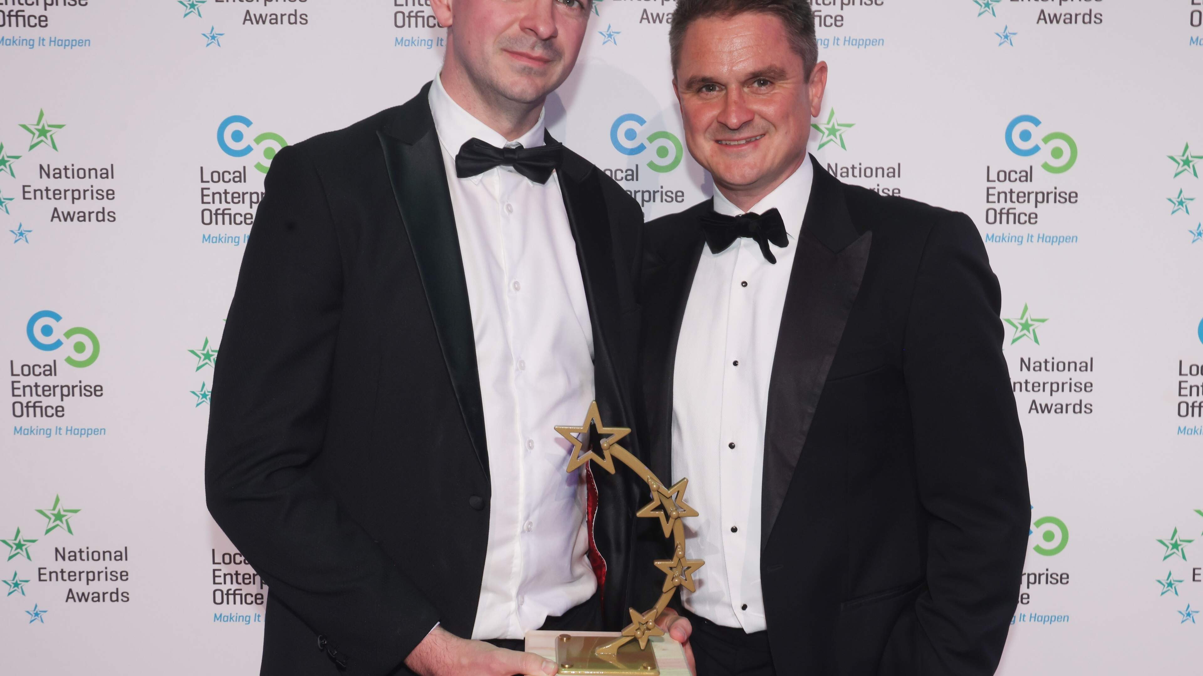 Meath founders of Europe’s first chocolate energy bar earn national title at Enterprise Awards