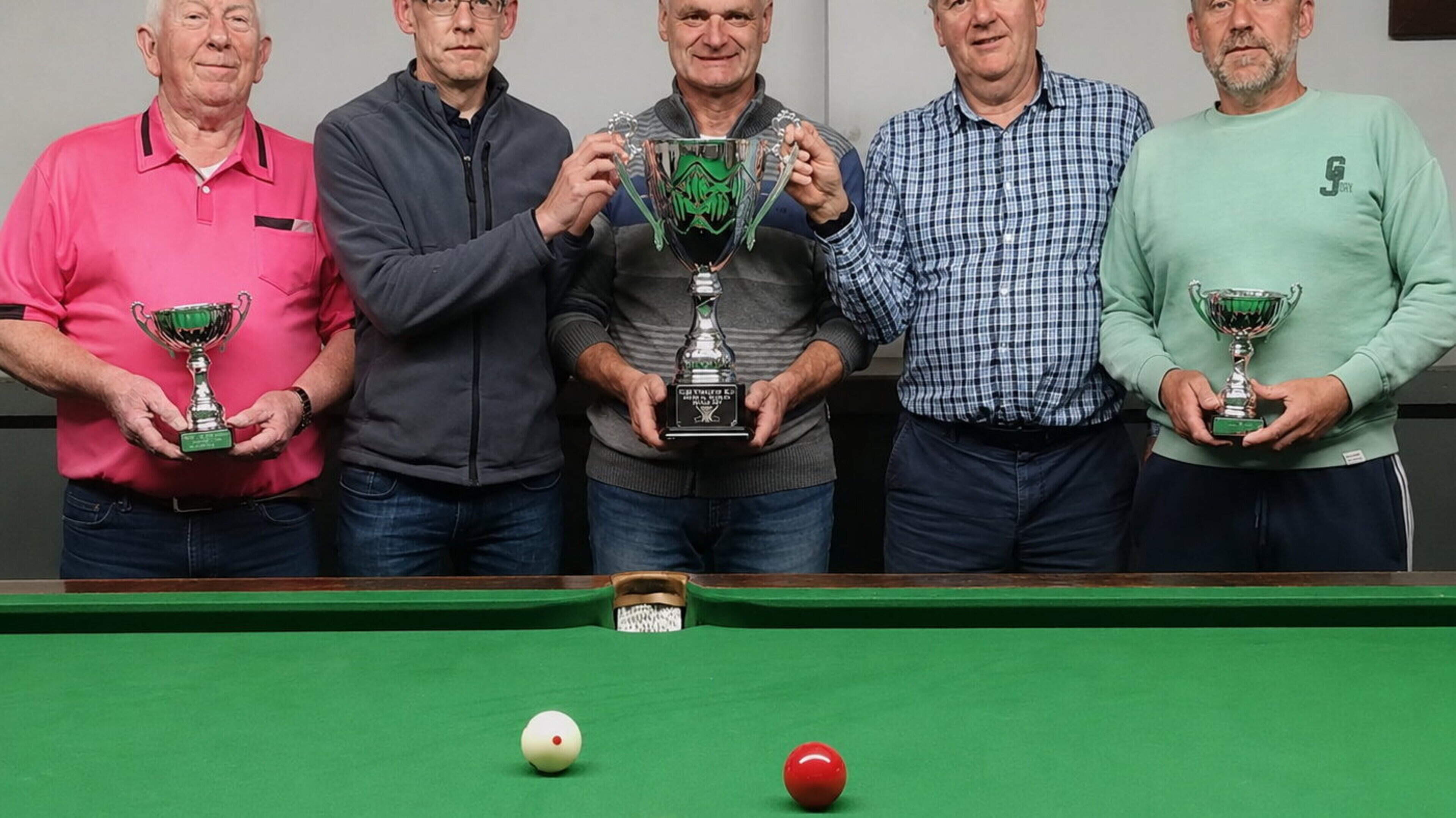 John Bolger and Cathal Comey win Bree Billiards and Snooker Club tournament