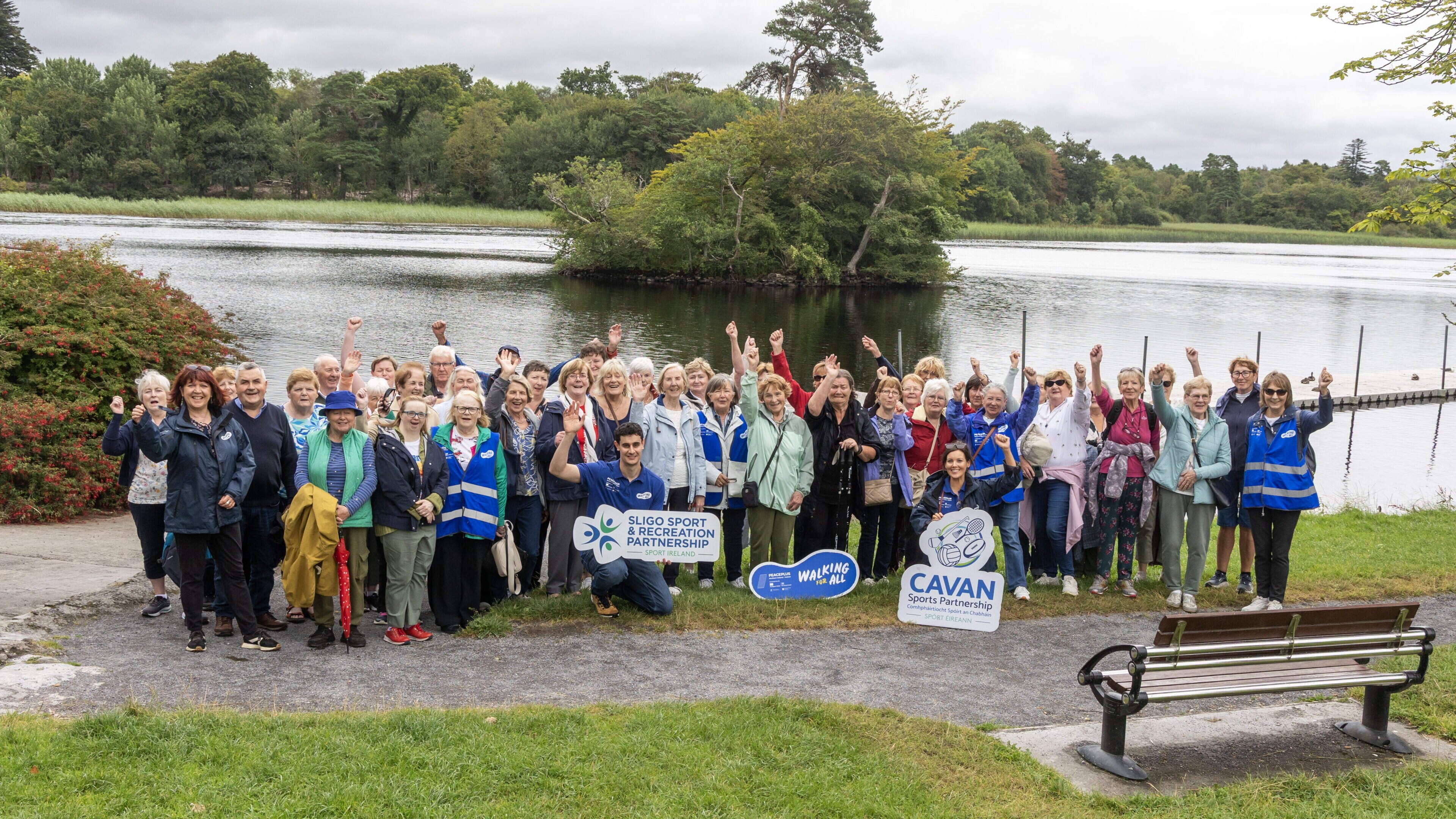 Walking for All marks milestone as first twinning walks bring communities together across Sligo and Cavan