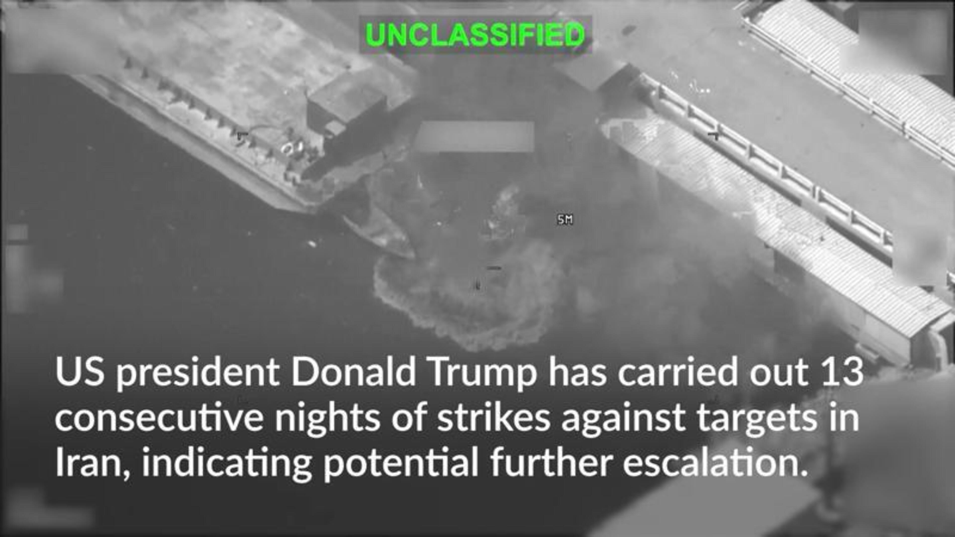 US missiles hit Iran as path towards de-escalation uncertain