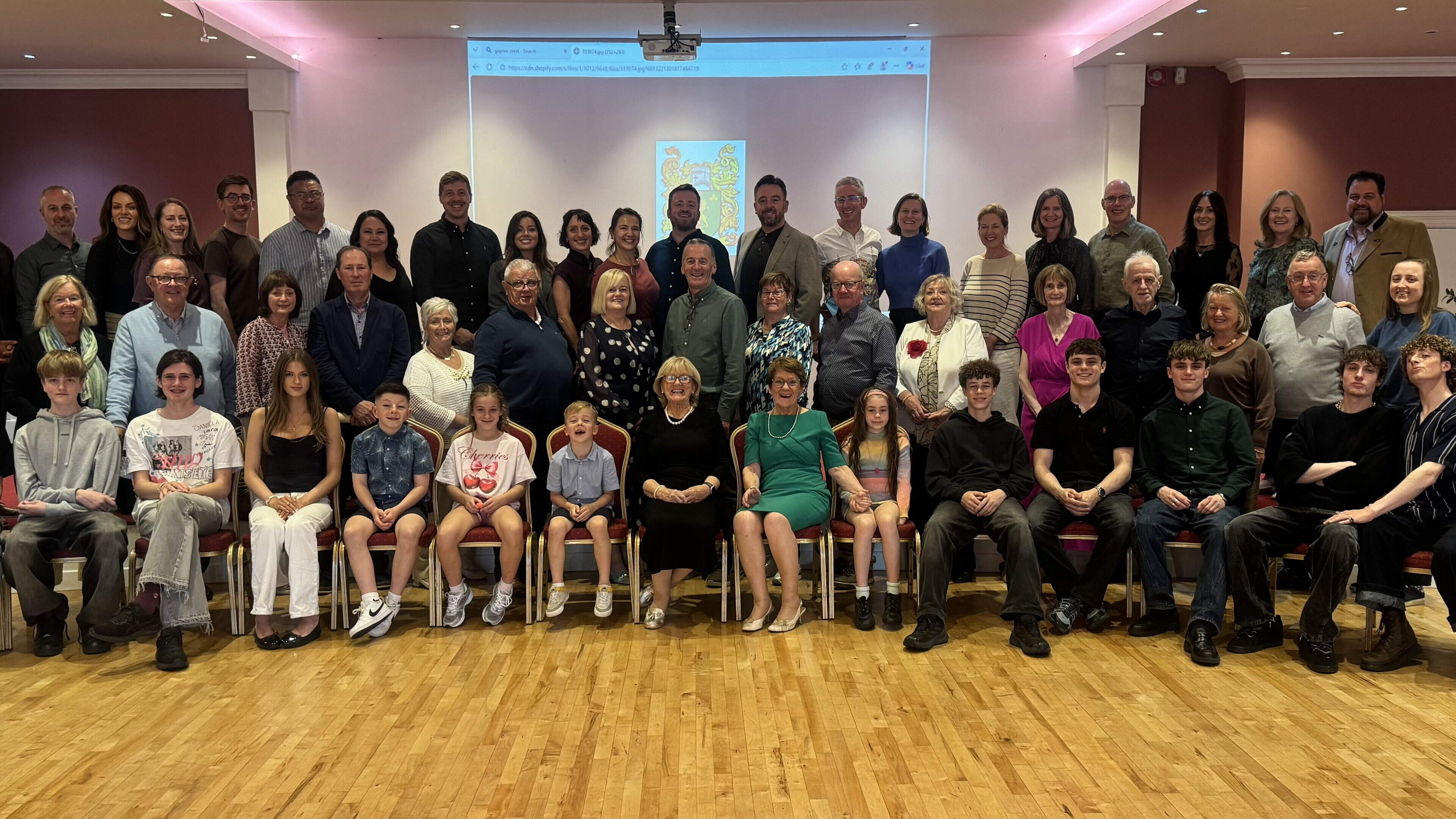 Gaynor clan brings four generations together for international family reunion at Sligo hotel