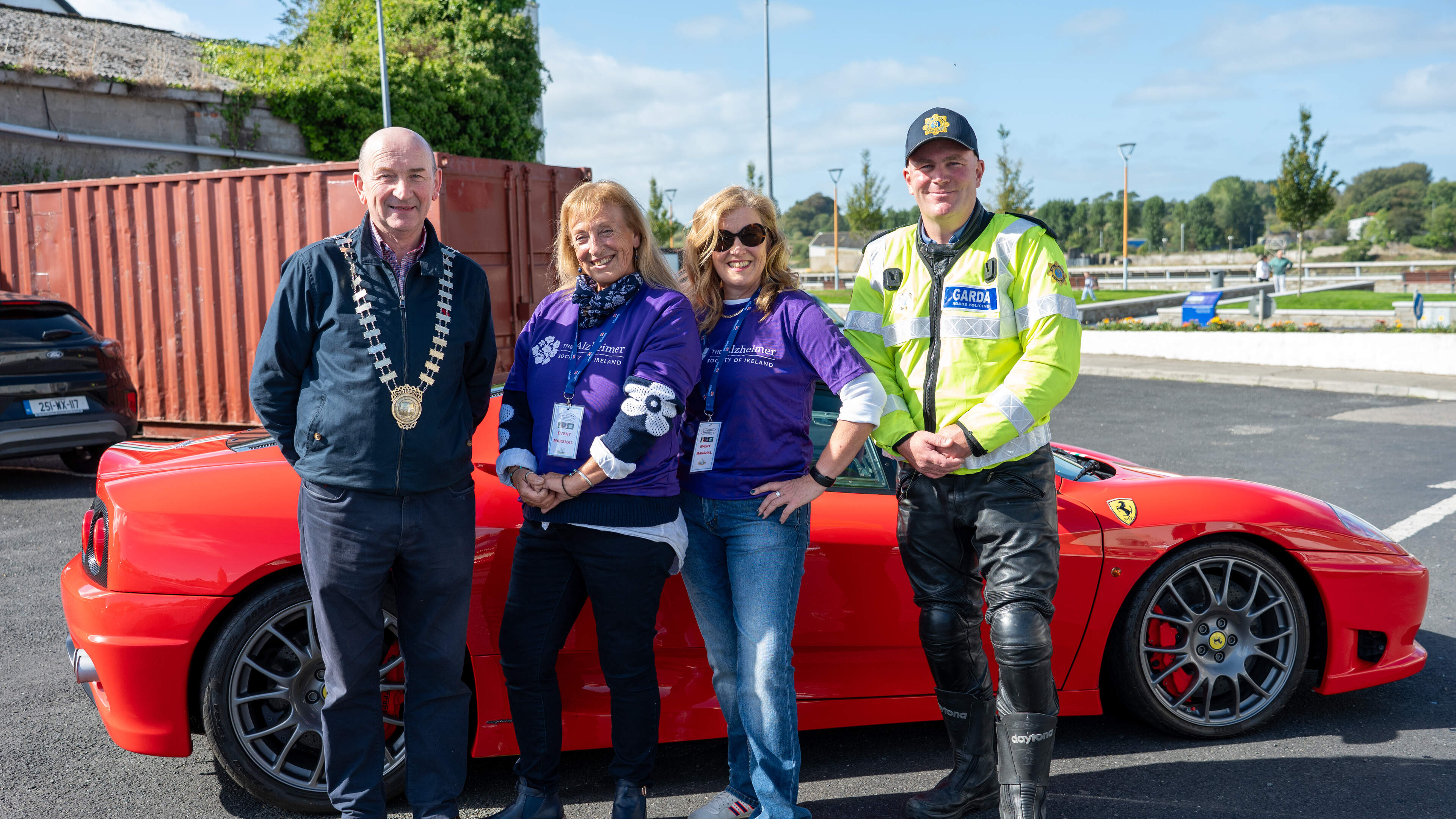Rare Ferrari joins more than 100 cars for Wexford club’s Alzheimer’s fundraiser