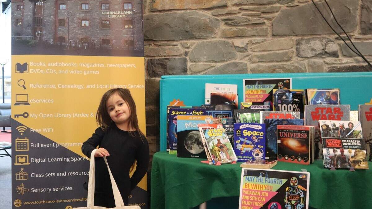Free My Little Library Bags available for Louth children starting school in 2026