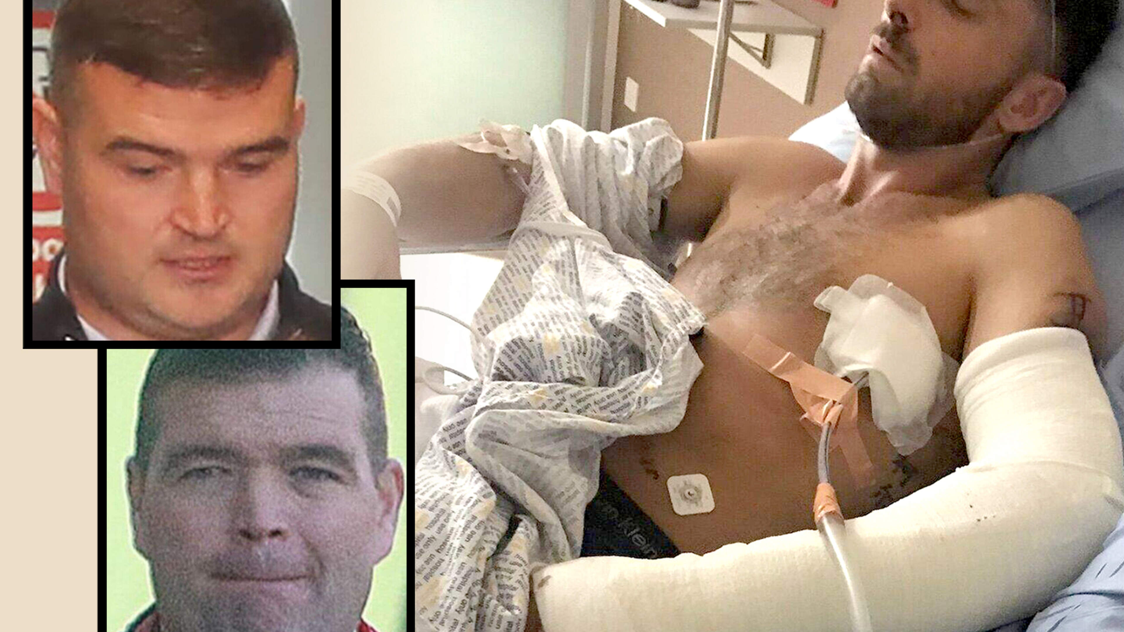 Kyle Hayes’ brothers freed from prison after serving just a year for savage assault on best man
