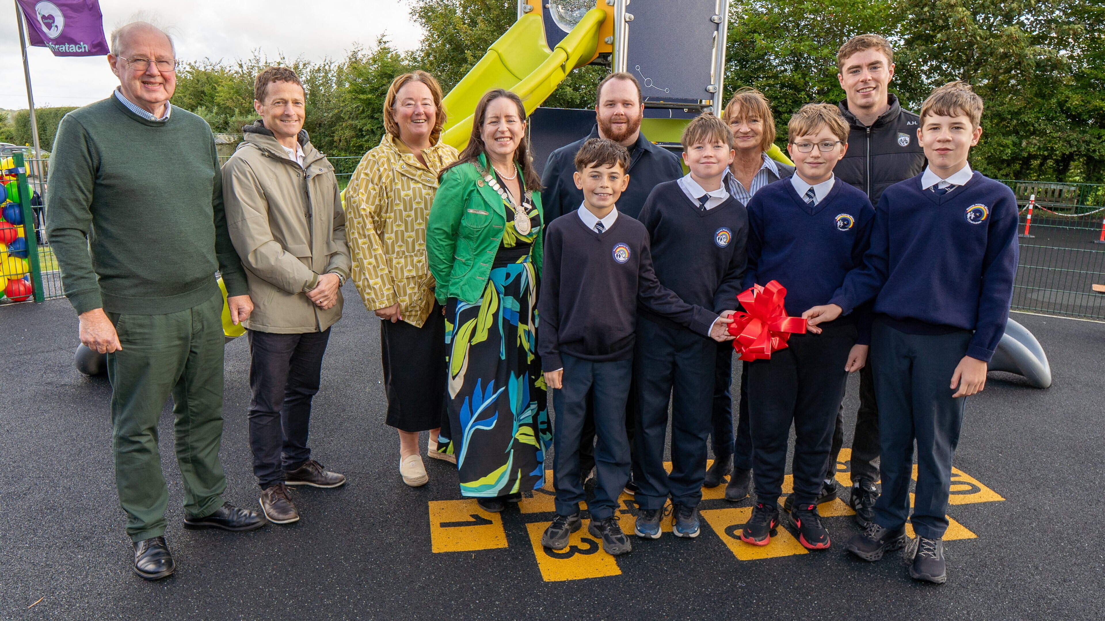 Kerry school is proud to open its new community playground
