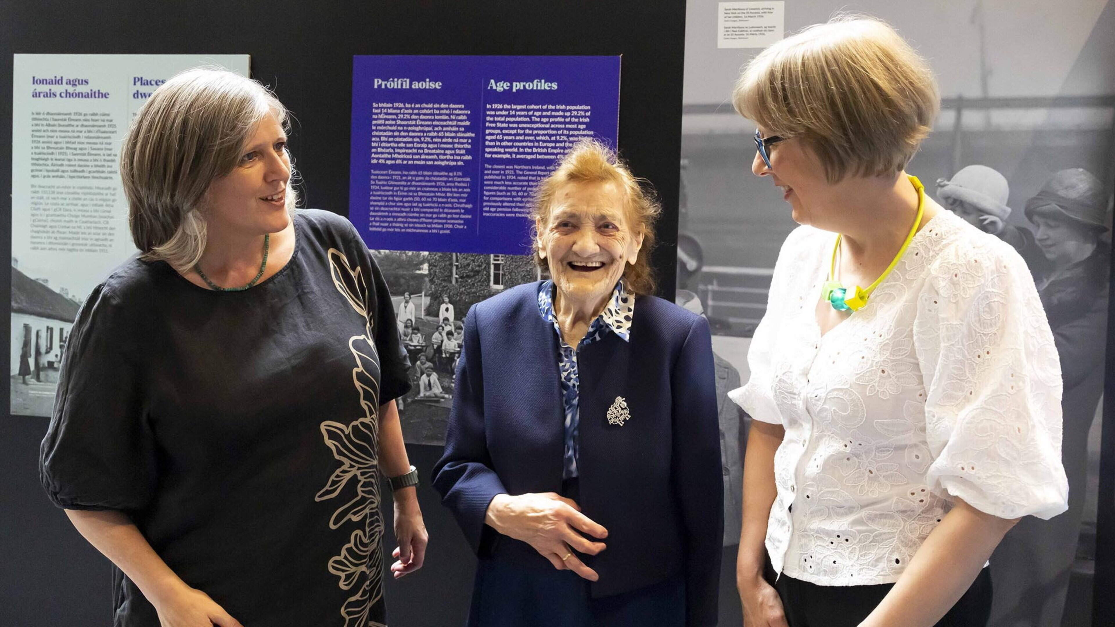 Wexford women aged 106 and 103 honoured at opening of National Archives 1926 census exhibition