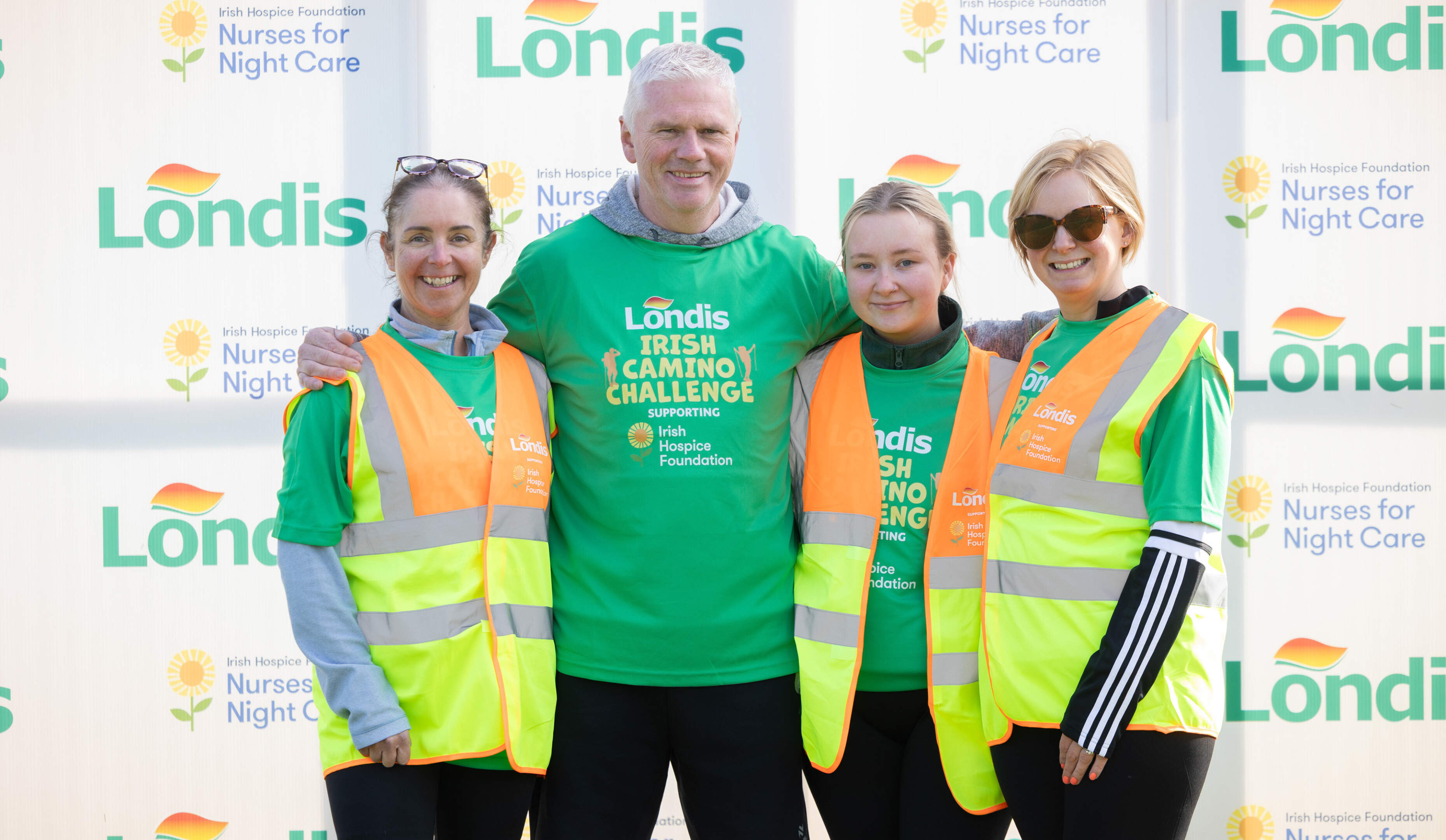 Staff from Brodigan's Londis hike for hospice