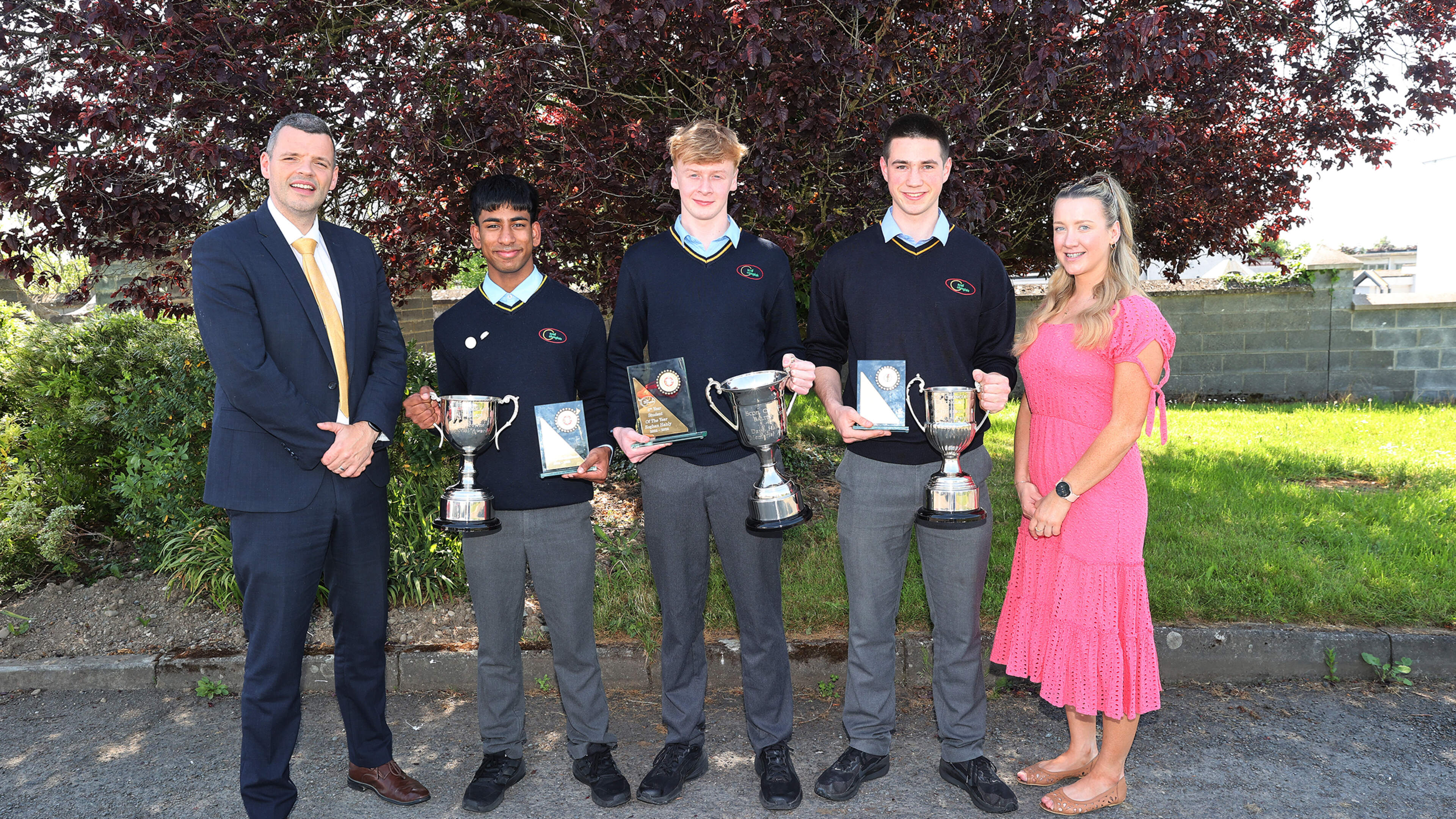 West Wicklow school celebrates awardees and graduates