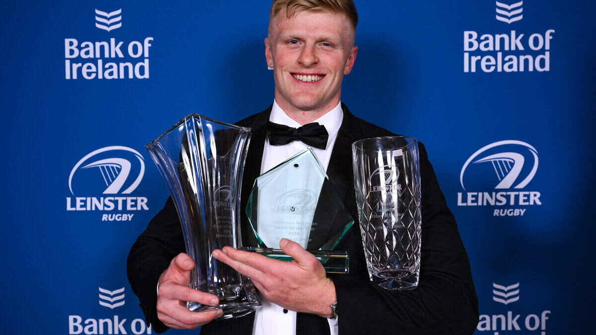 ‘Pinch me stuff' – Tommy O'Brien on winning Leinster's player of the year award and stepping into a leadership role