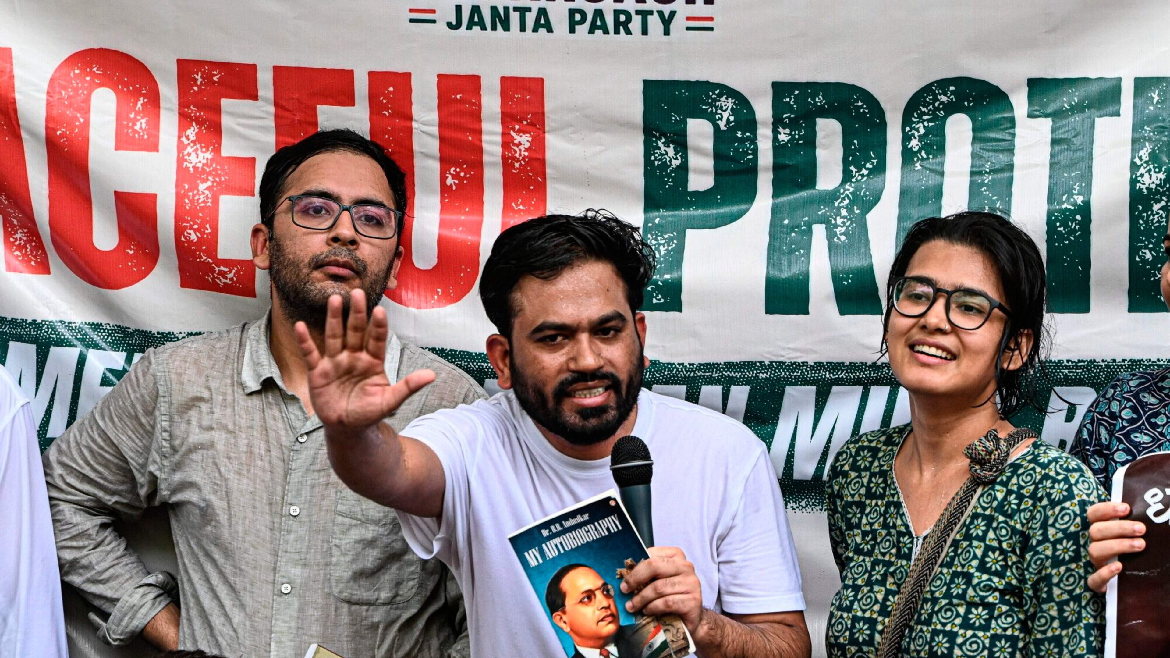 India’s viral ‘Cockroach Janta’ youth movement stages protest in New Delhi