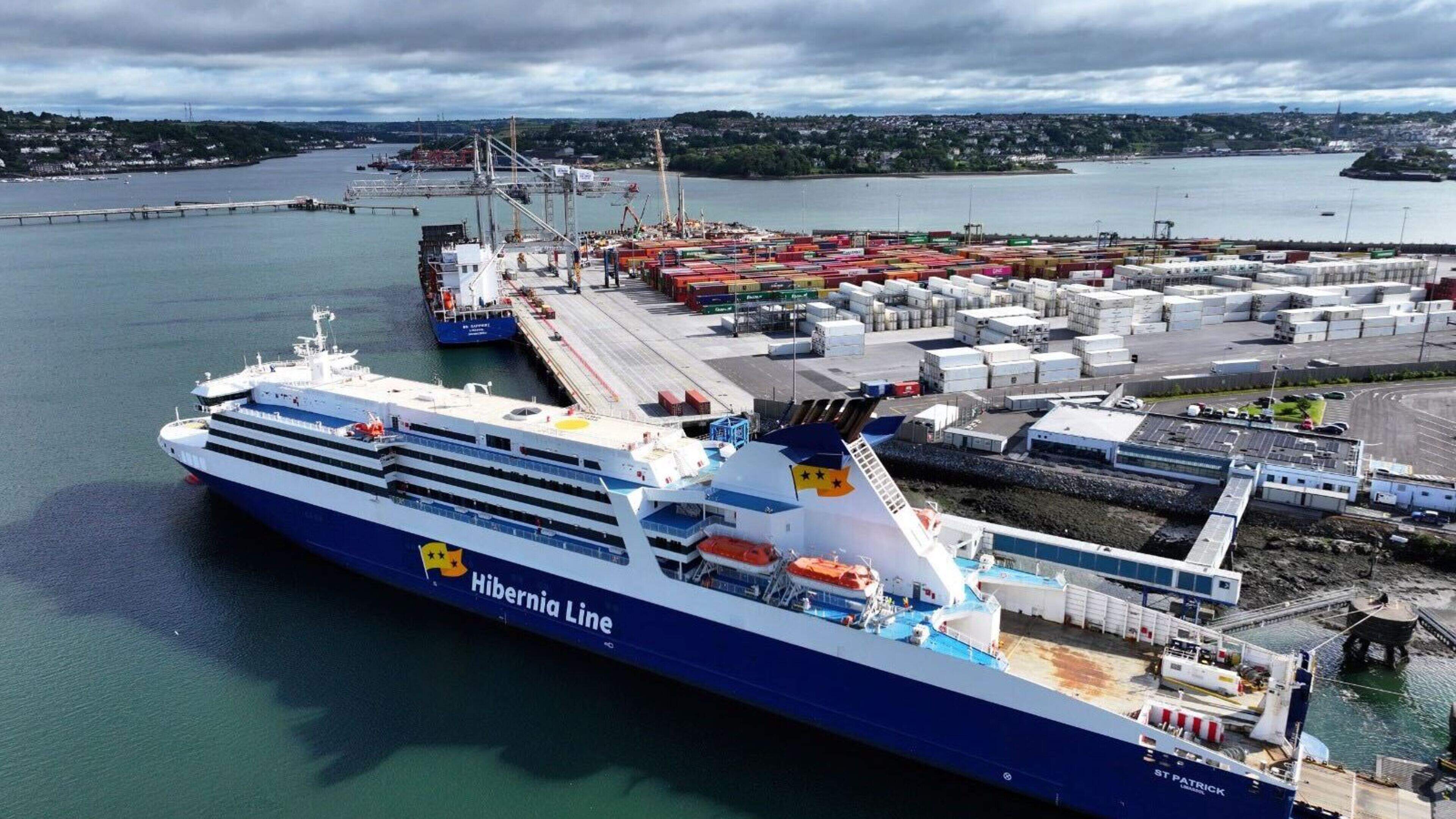 Taking a tour in Cork Port through the bright spaces of Ireland's newest international ferry