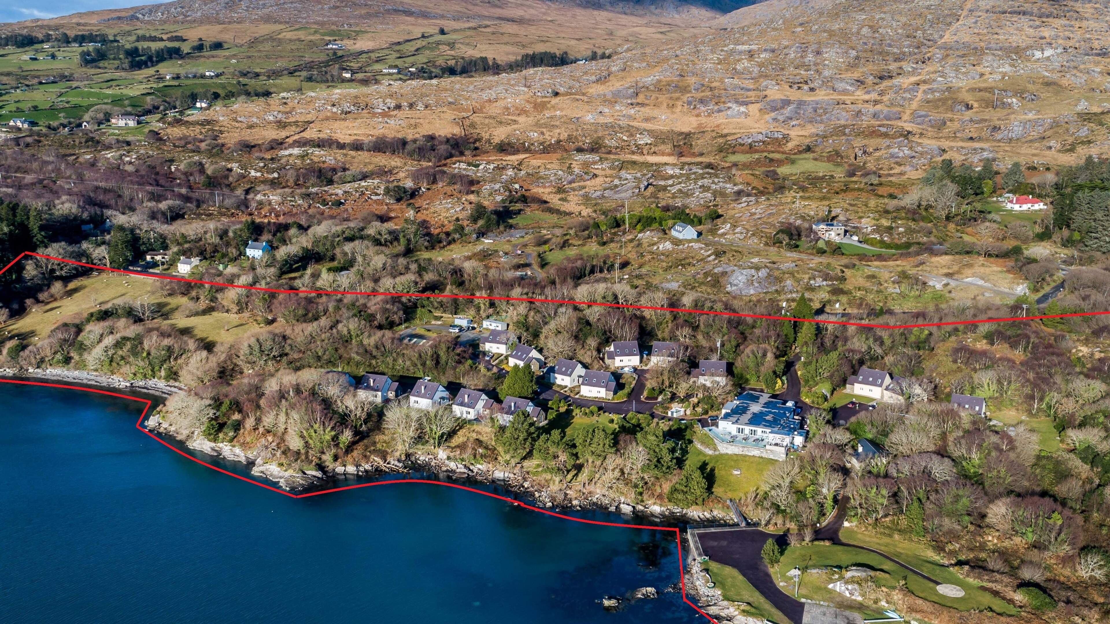 Holiday complex with private pier and beach on market for €3.5m