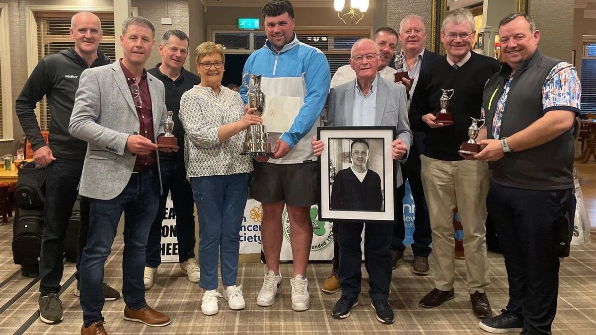 Anthony Rochford Memorial Golf Classic in New Ross raises more than 10,000 for charity