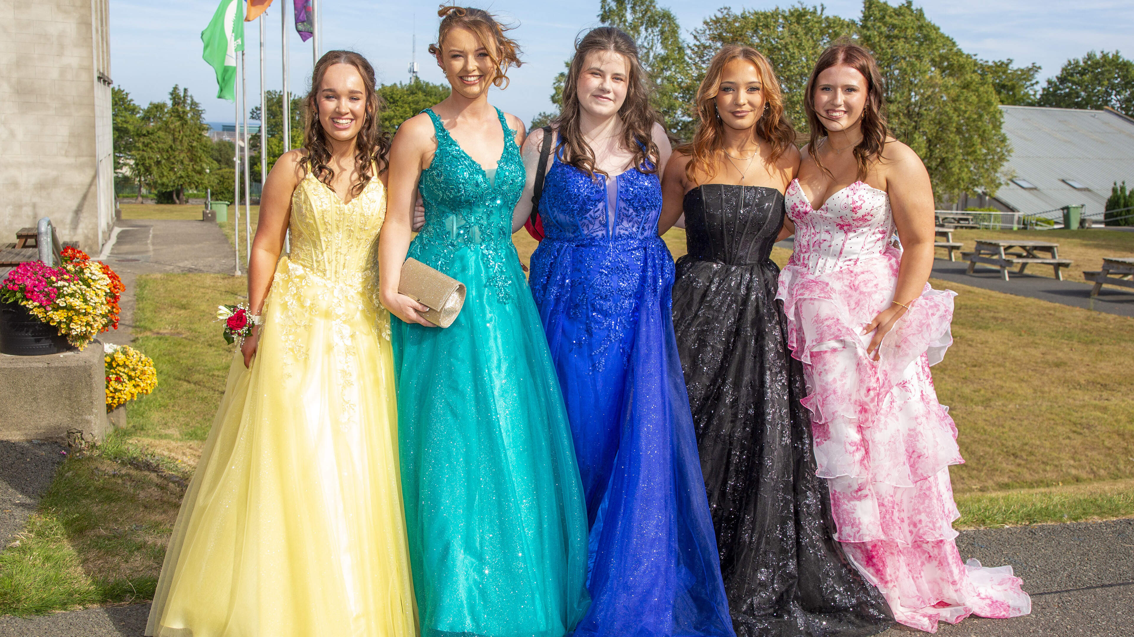 See photos as St Mary’s College Arklow Class of 2026 step out in style at their debs